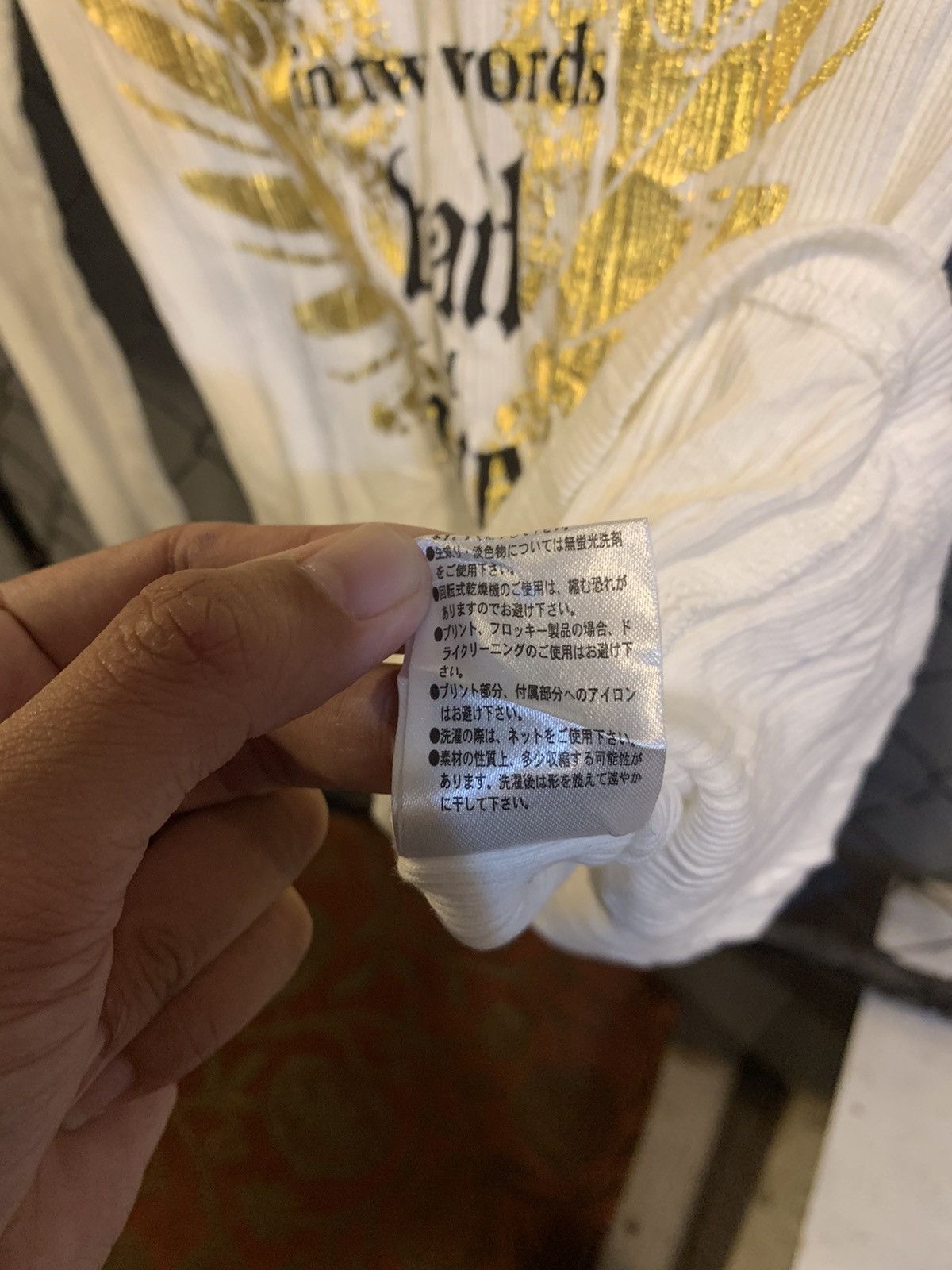 If Six Was Nine × Japanese Brand × Le Grande Bleu (L.G.B.) Queen In Heart Poem Y2K Longsleeve Size M / US 6-8 / IT 42-44 - 6 Thumbnail