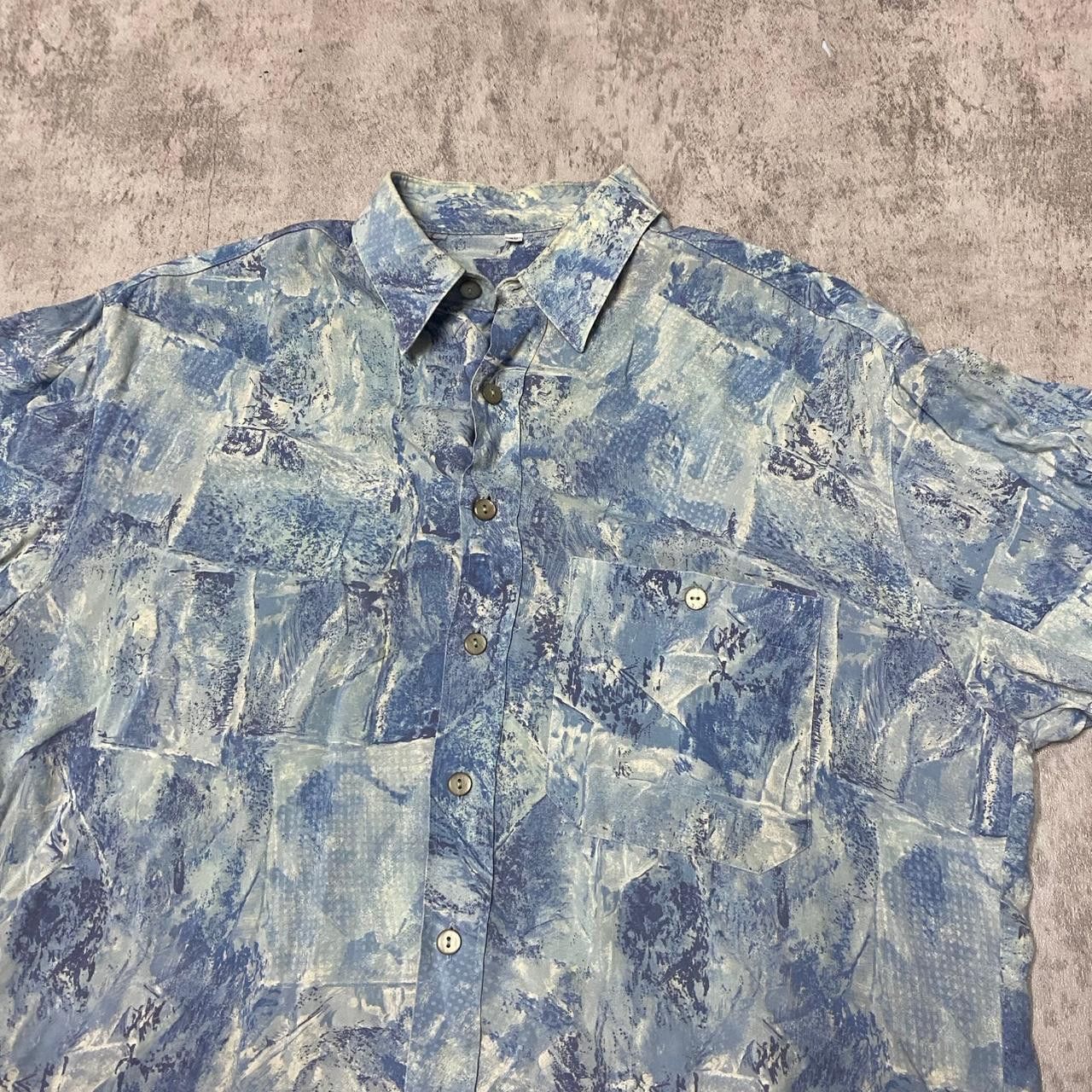 Other Blue and white Hawaiian shirt #HawaiianShirt Size US L / EU 52-54 / 3 - 2 Thumbnail