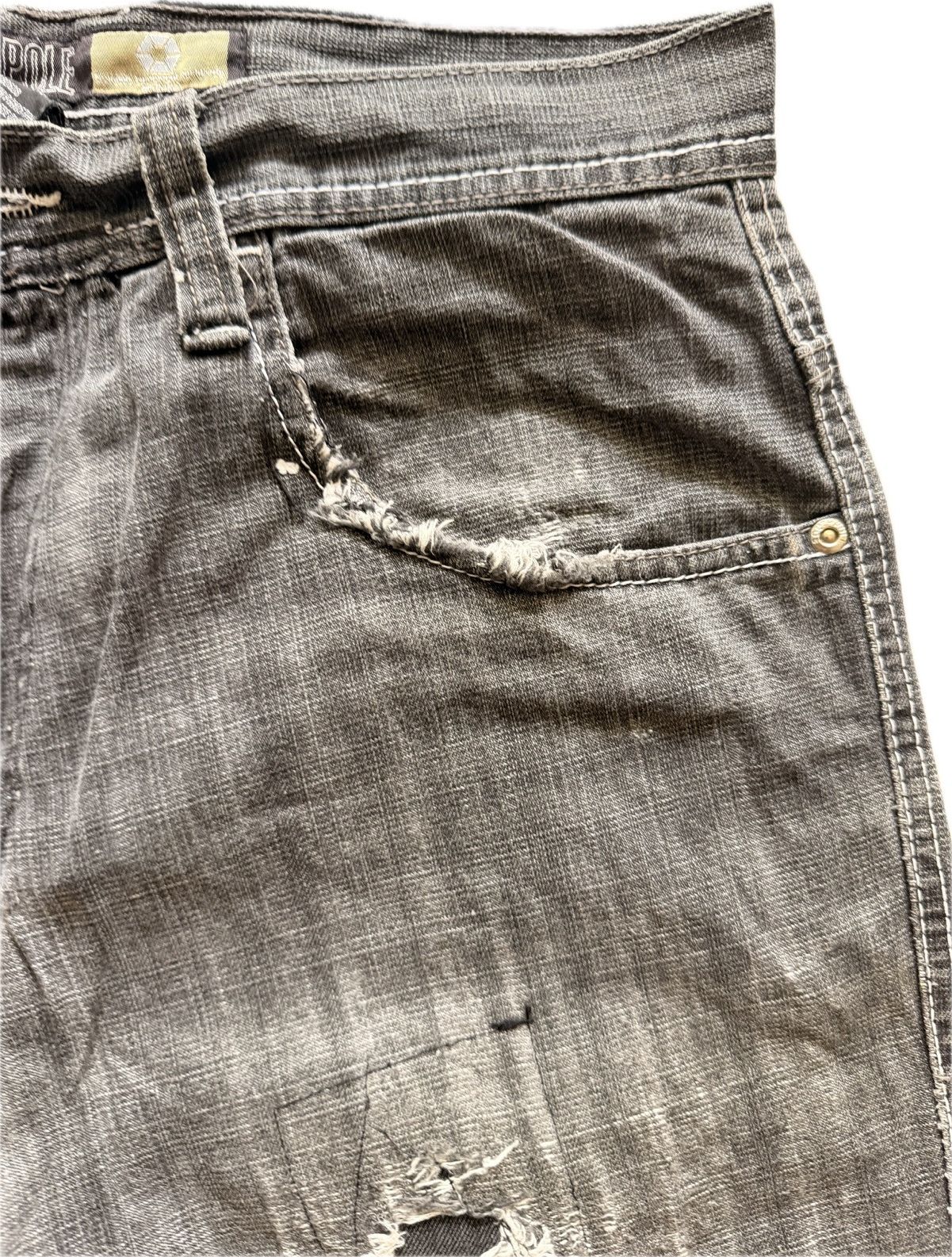 Southpole Distressed Southpole Gold Tab Jeans Size US 34 / EU 50 - 8 Thumbnail