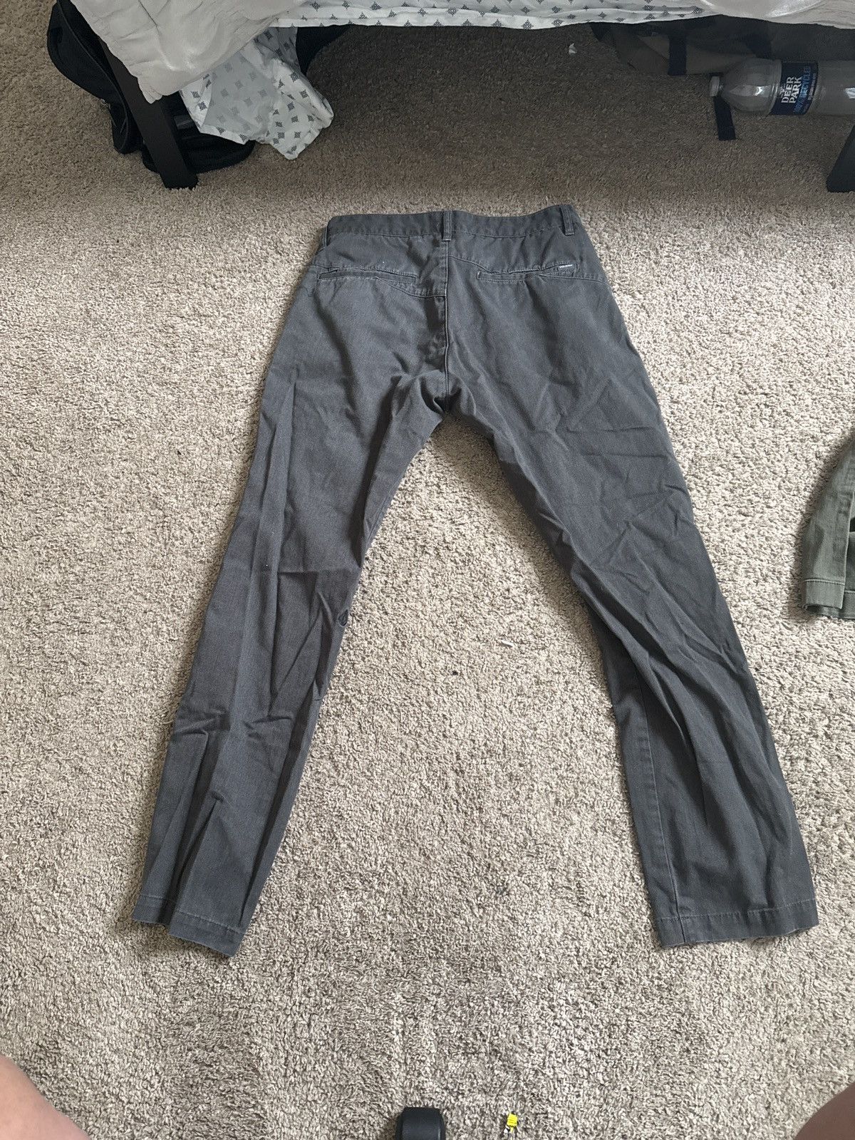 Volcom Grey Dress Pants Size US 33 - 1 Thumbnail