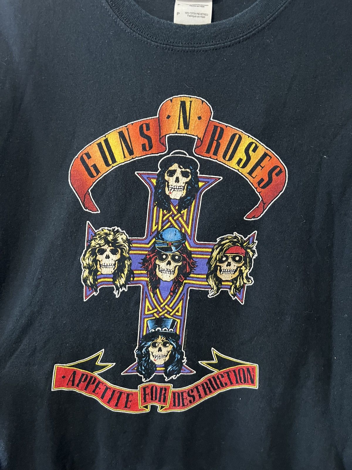 Other VINTAGE GUNS N ROSES APPETITE FOR DESTRUCTION AOP BAND ROCK Size US S / EU 44-46 / 1 - 3 Thumbnail