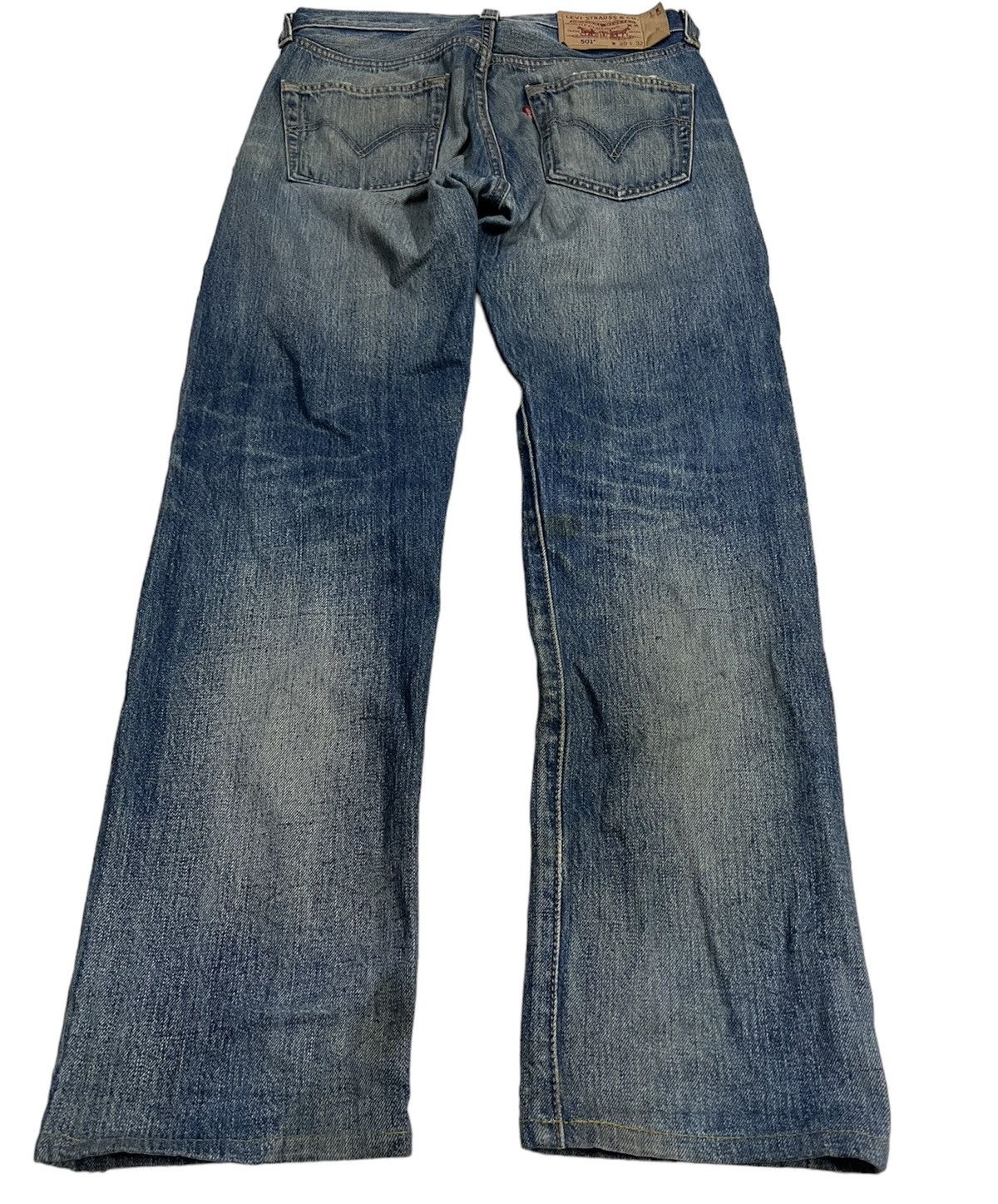 Levi's Vintage Levis 501 Distressed Jeans Size US 29 - 2 Thumbnail