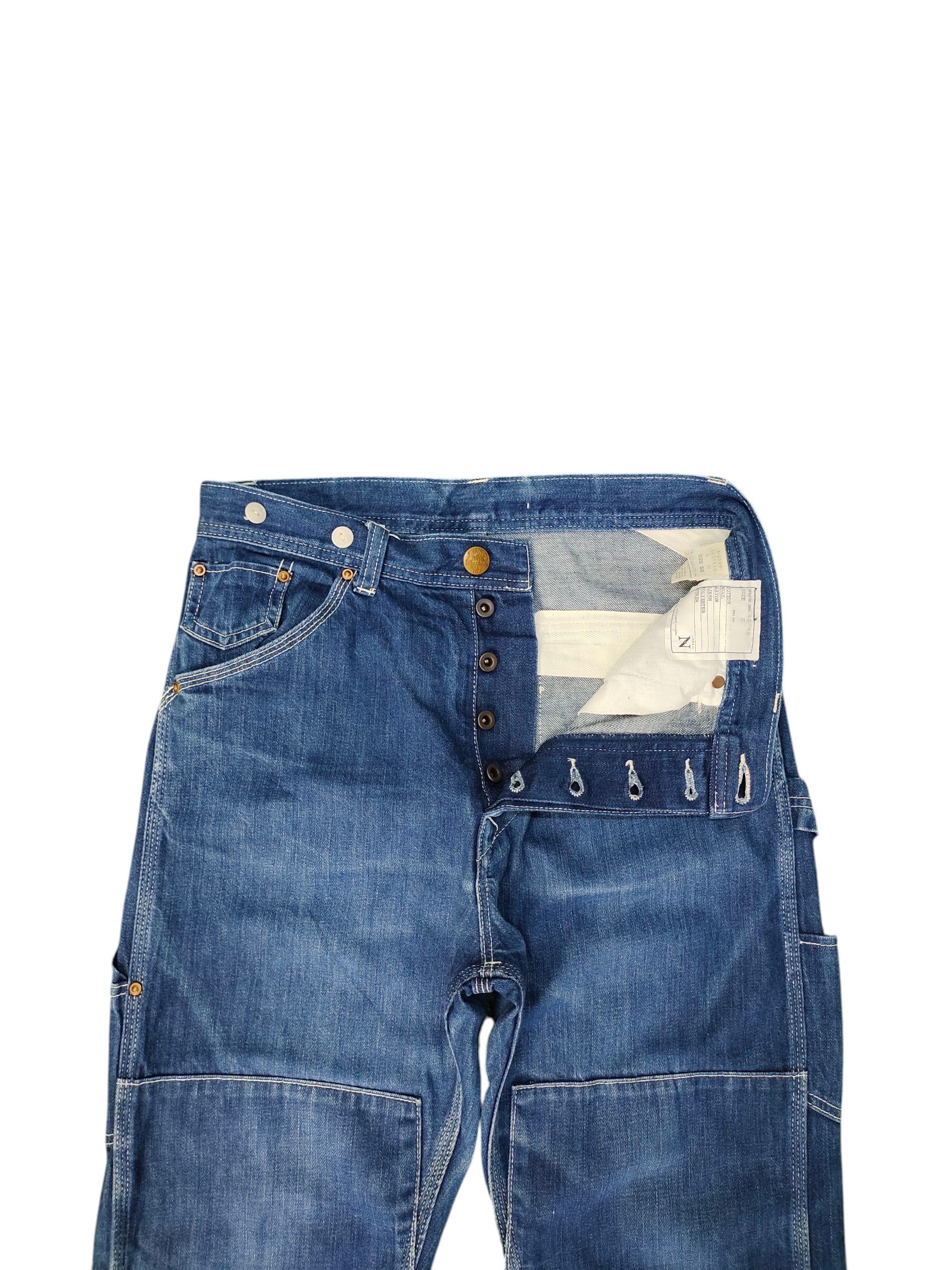 Hysteric Glamour × Undercover Rna Japan Double Knee Carpenter Denim Pants Orslow Style Size US 30 / EU 46 - 7 Thumbnail
