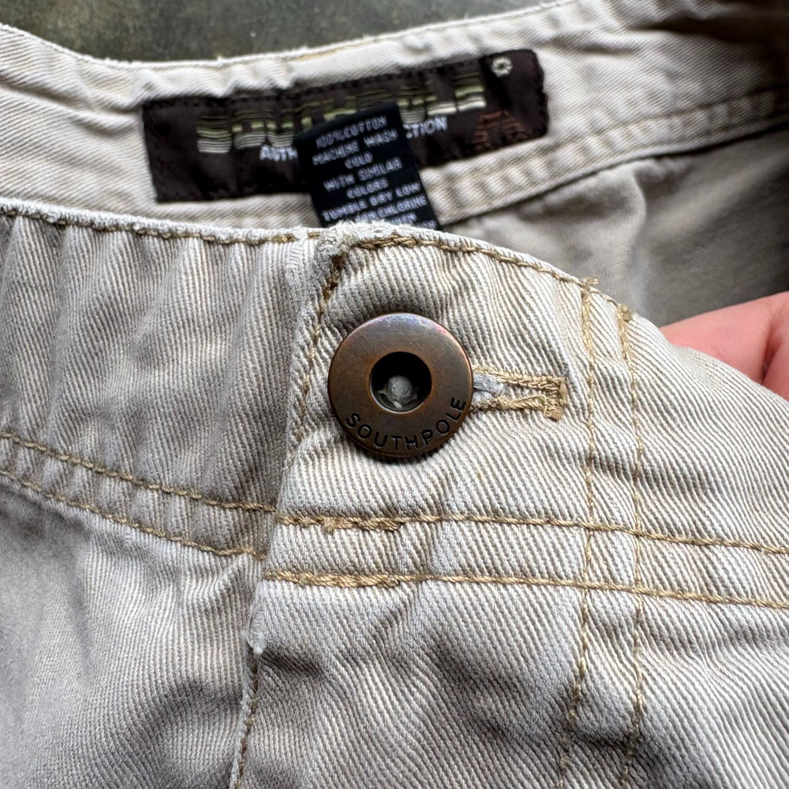Southpole Vintage Y2K Southpole Baggy Shorts Size US 36 / EU 52 - 4 Thumbnail