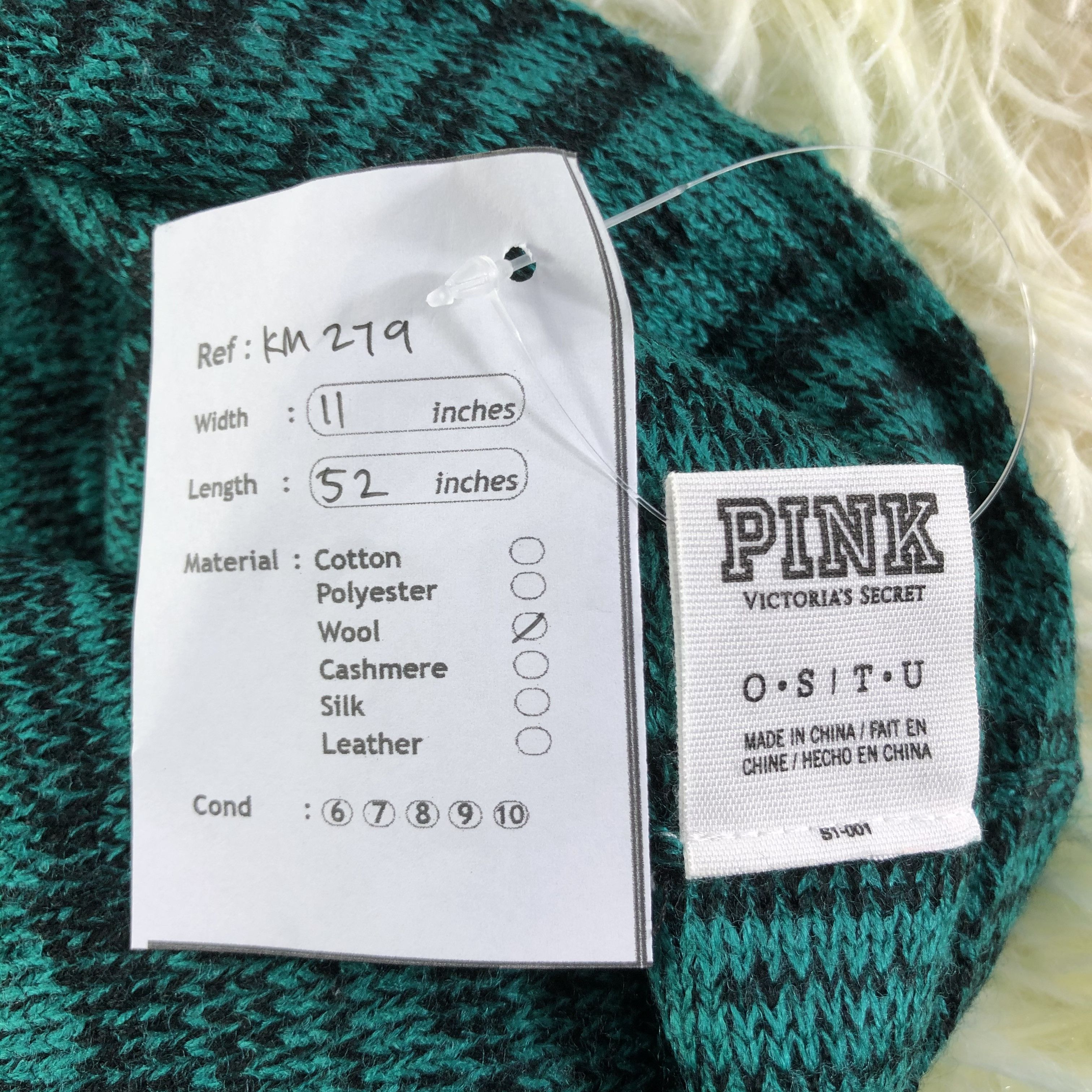 Pink Pink Scarf / Muffler / Neckwear - KM279 Size ONE SIZE - 6 Thumbnail