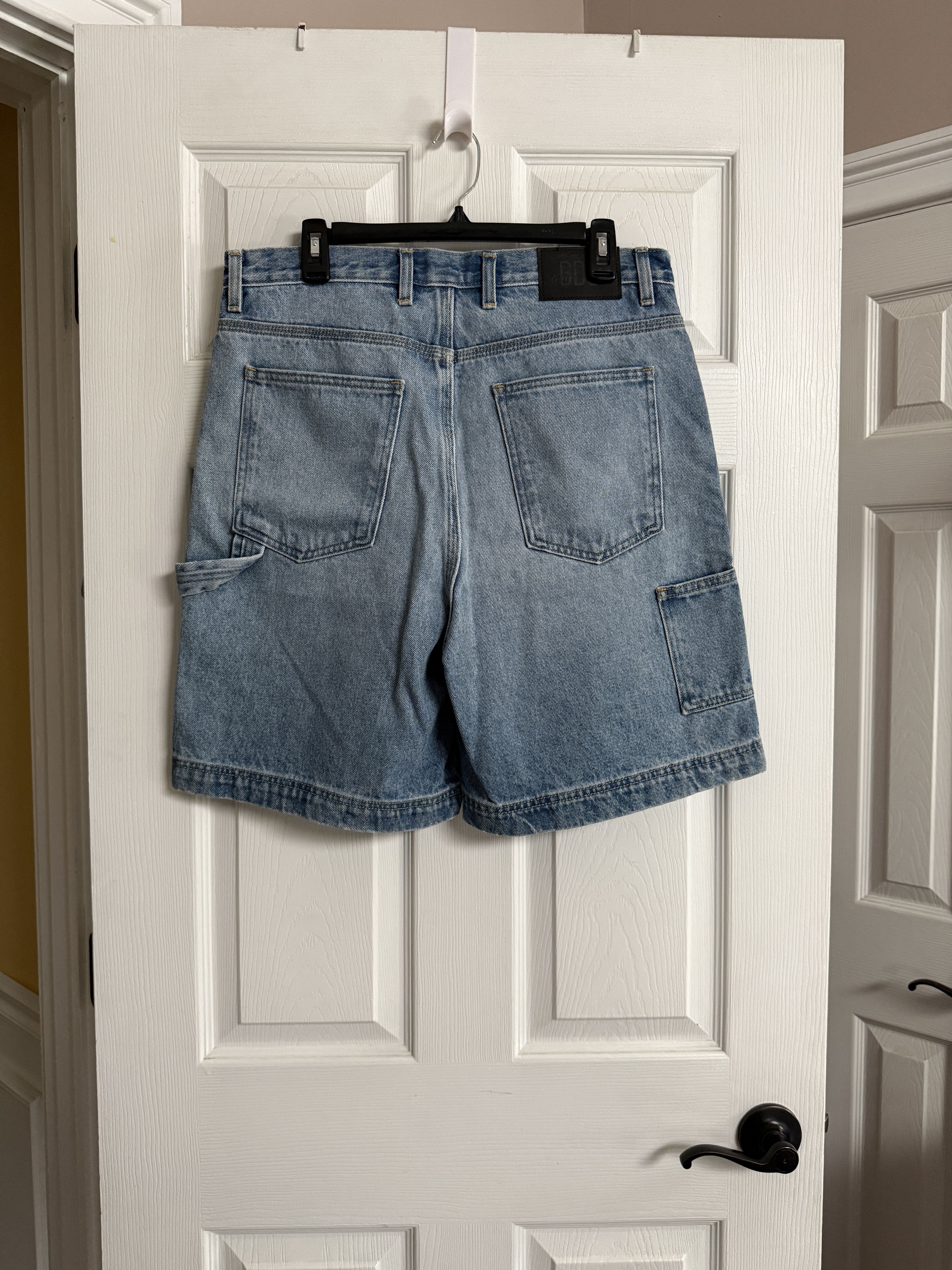 Bdg Urban Outfitters BDG Denim Carpenter Short Blue Size US 32 / EU 48 - 2 Thumbnail