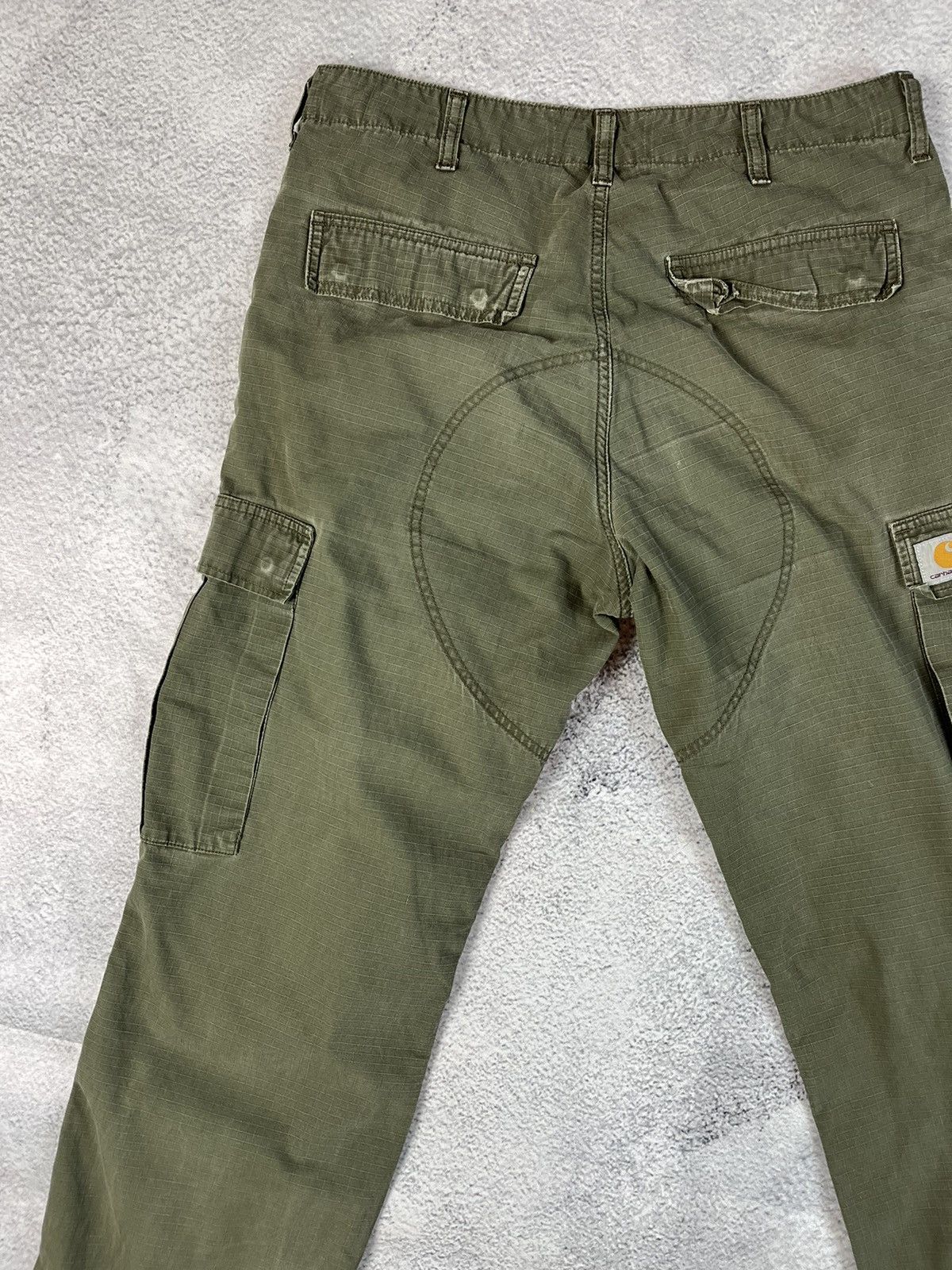 Carhartt × Vintage Carhartt WIP cargo pants Y2K Size US 33 - 12 Thumbnail