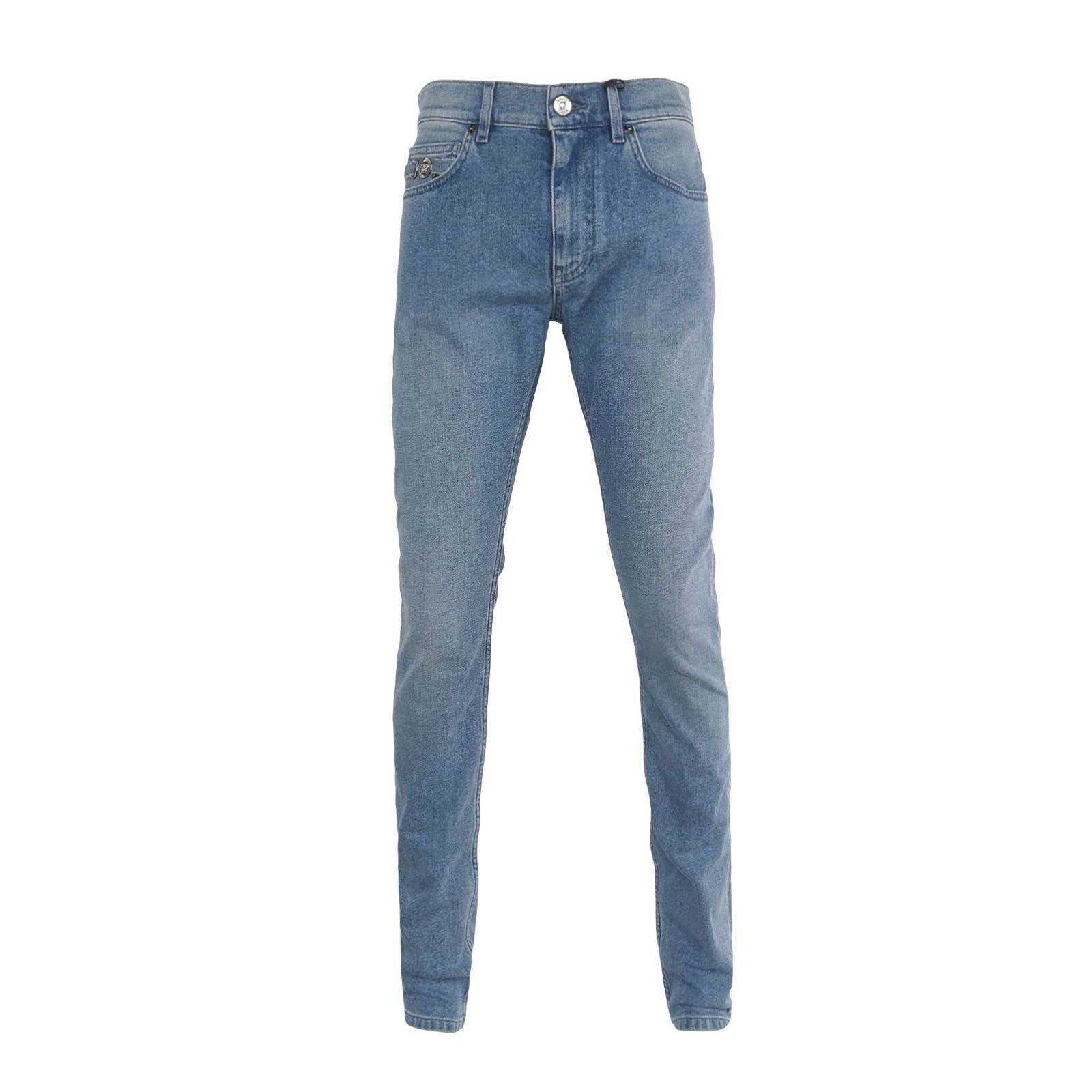 Versace Versace Light Blue Stretch Denim Jeans Size 31 Size US 31 - 1 Thumbnail