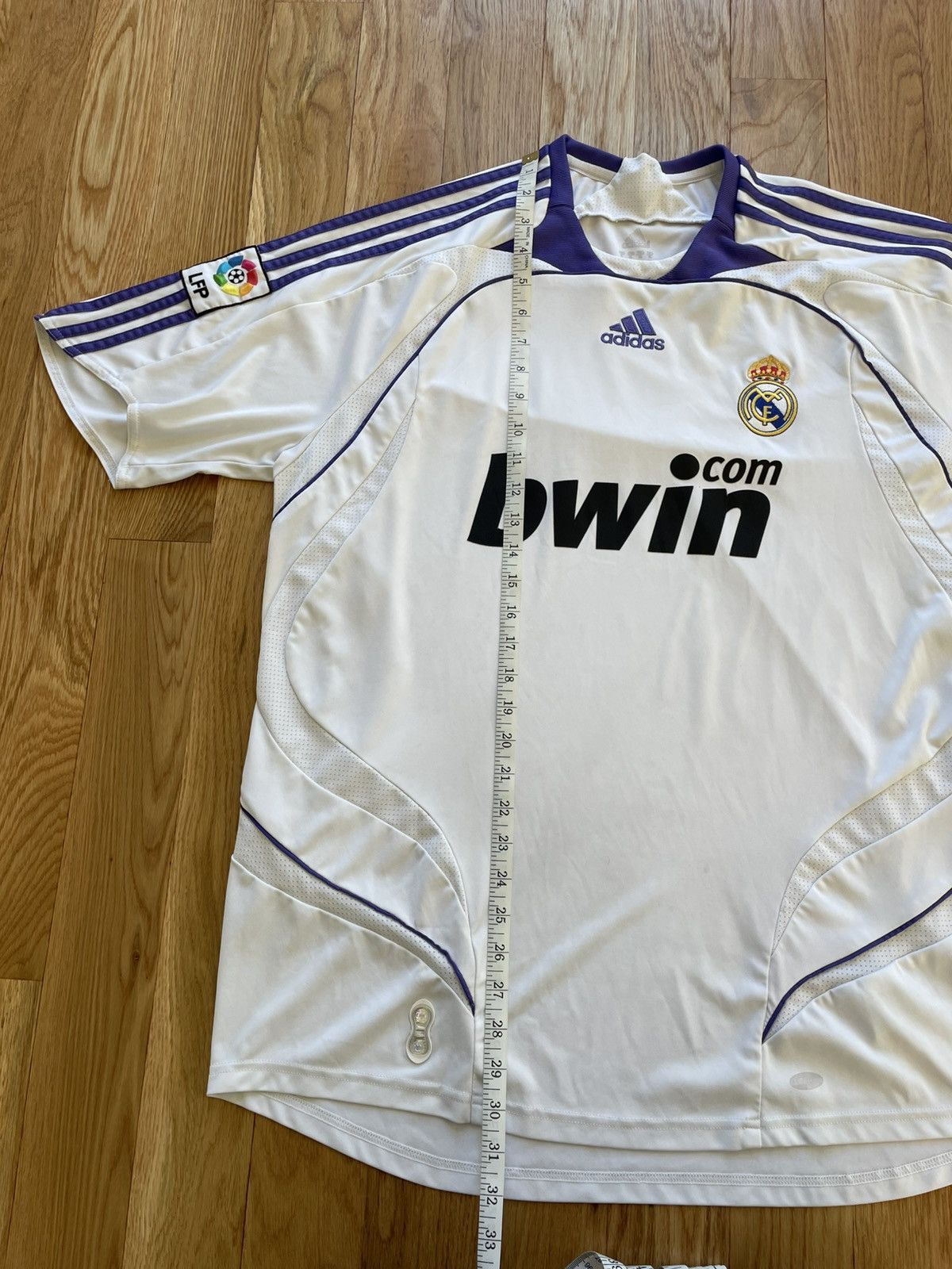 Adidas Real Madrid 07/08 Adidas Home Football Soccer Jersey Kit XL Size US XL / EU 56 / 4 - 16 Thumbnail