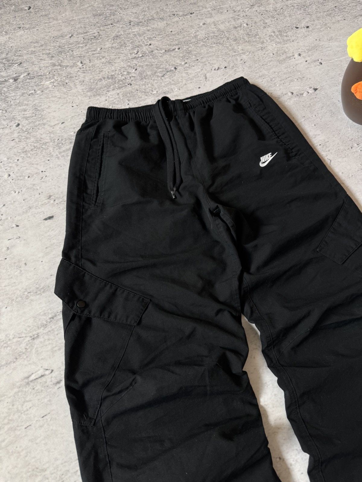 Nike × Vintage NIKE NYLON VINTAGE Y2K OVERSIZE BAGGY FIT PANTS SWEATPANTS Size US 32 / EU 48 - 3 Thumbnail