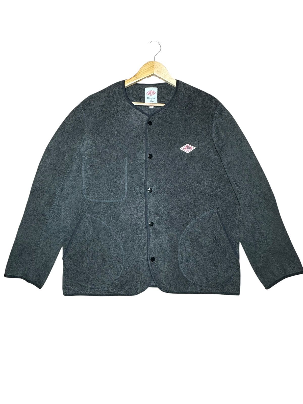 Danton Danton Collarless Fleece Jacket Size US XL / EU 56 / 4 - 1 Thumbnail