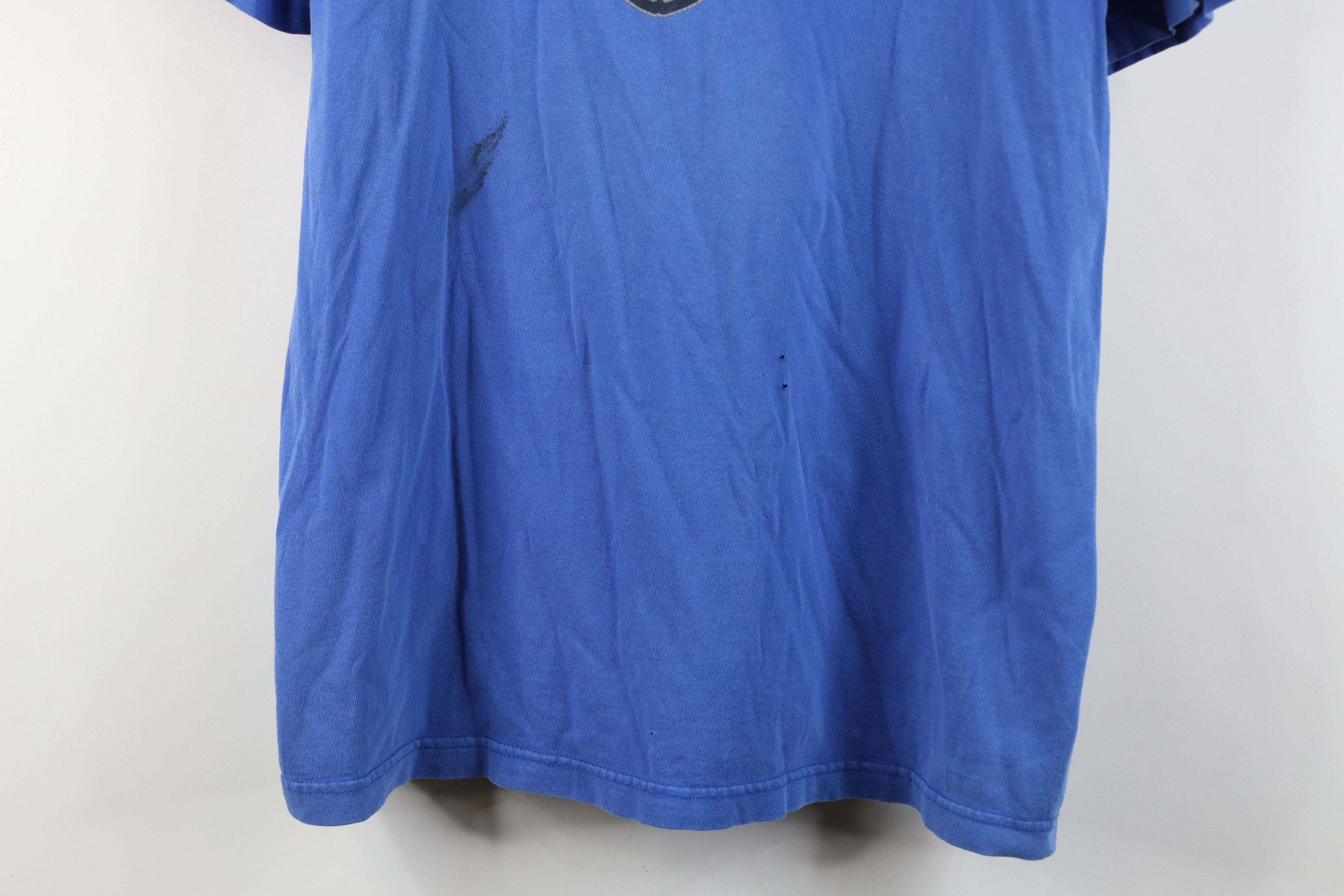 Nike Vintage Y2K Nike Football Travis Scott Center Swoosh T-Shirt Size US L / EU 52-54 / 3 - 3 Thumbnail