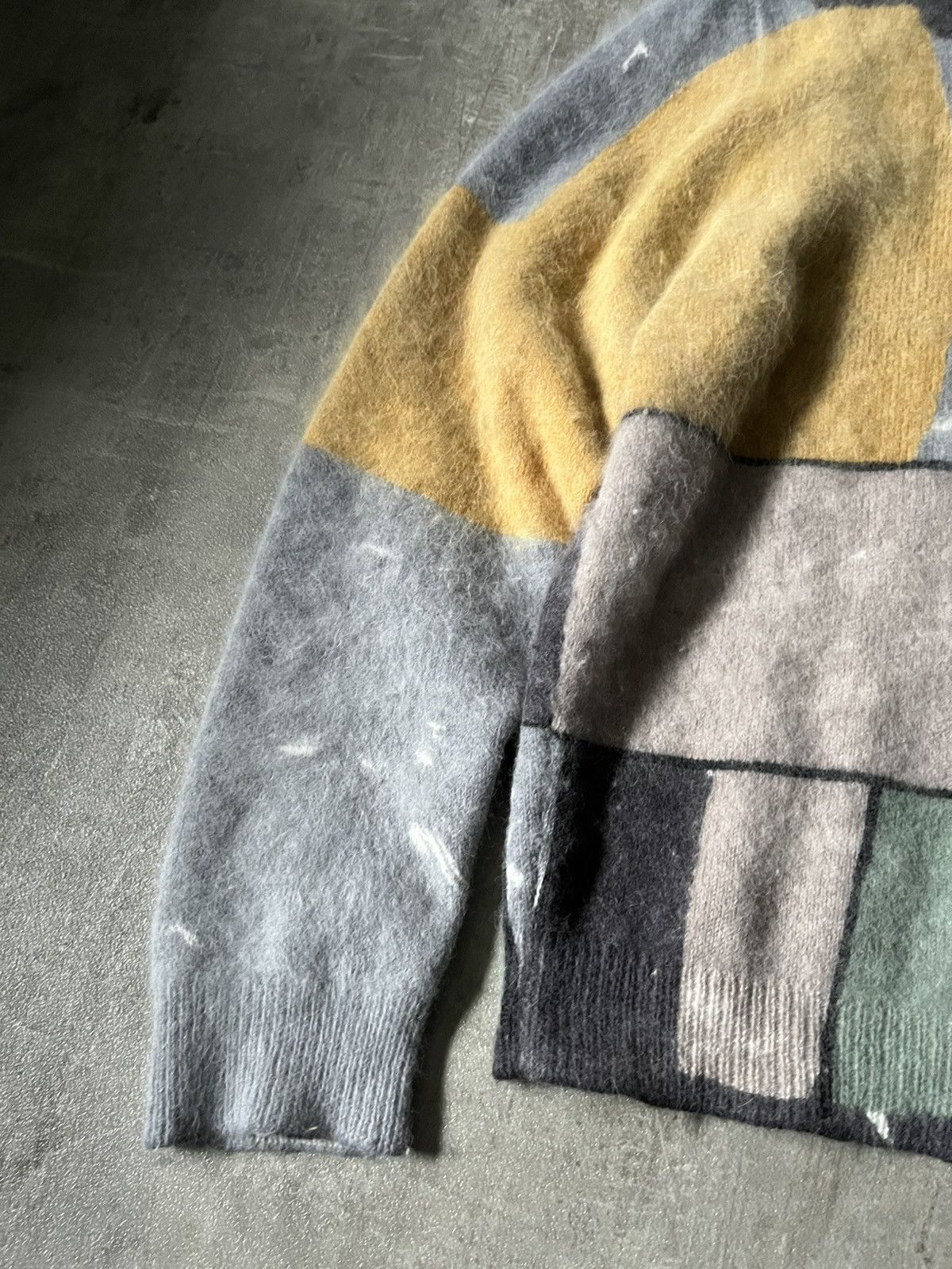 Prada Prada F/W 17 glass of wine and book angora fuzzy sweater Size US M / EU 48-50 / 2 - 4 Thumbnail