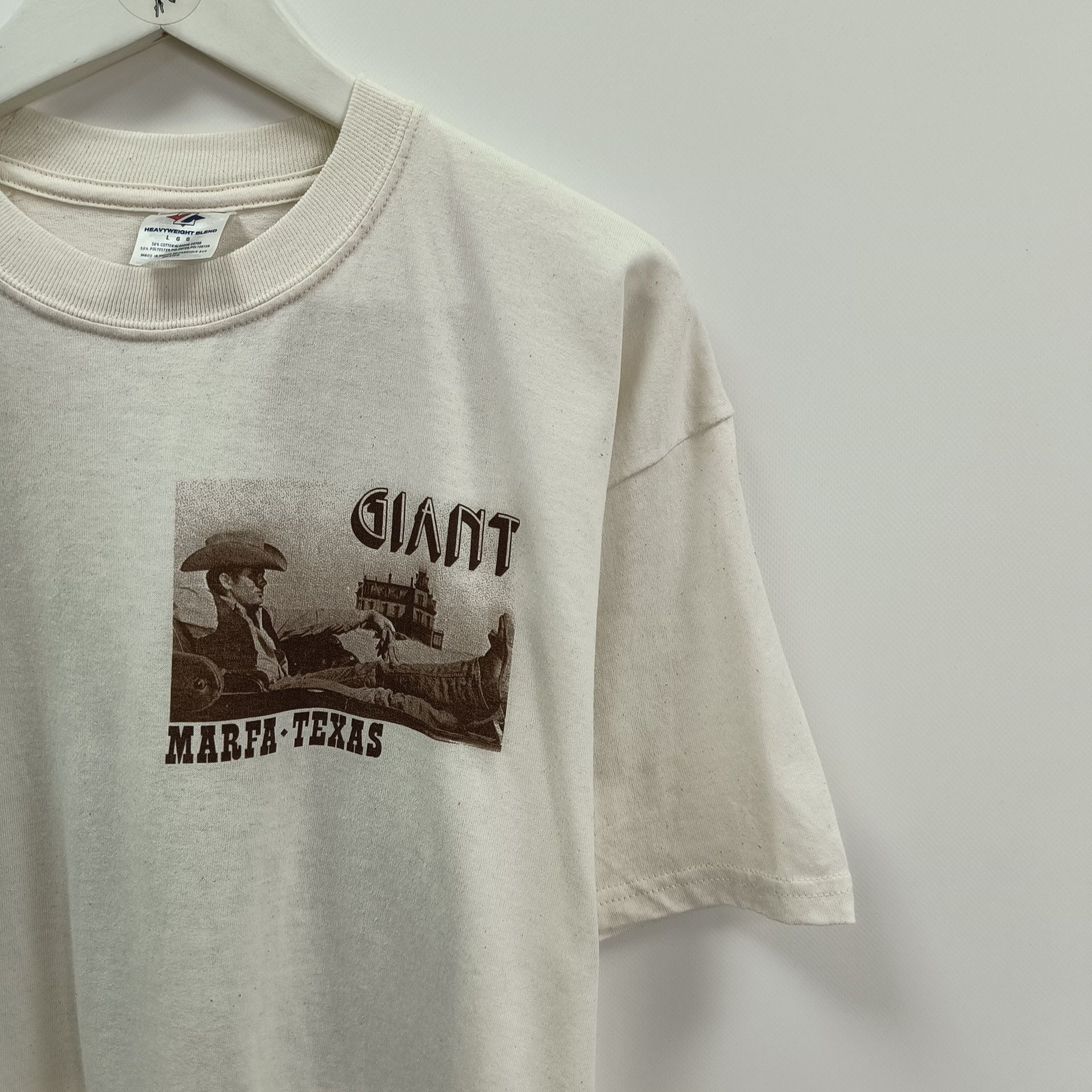Vintage Vintage 90s James Dean twosided pront t shirt Size US L / EU 52-54 / 3 - 5 Thumbnail