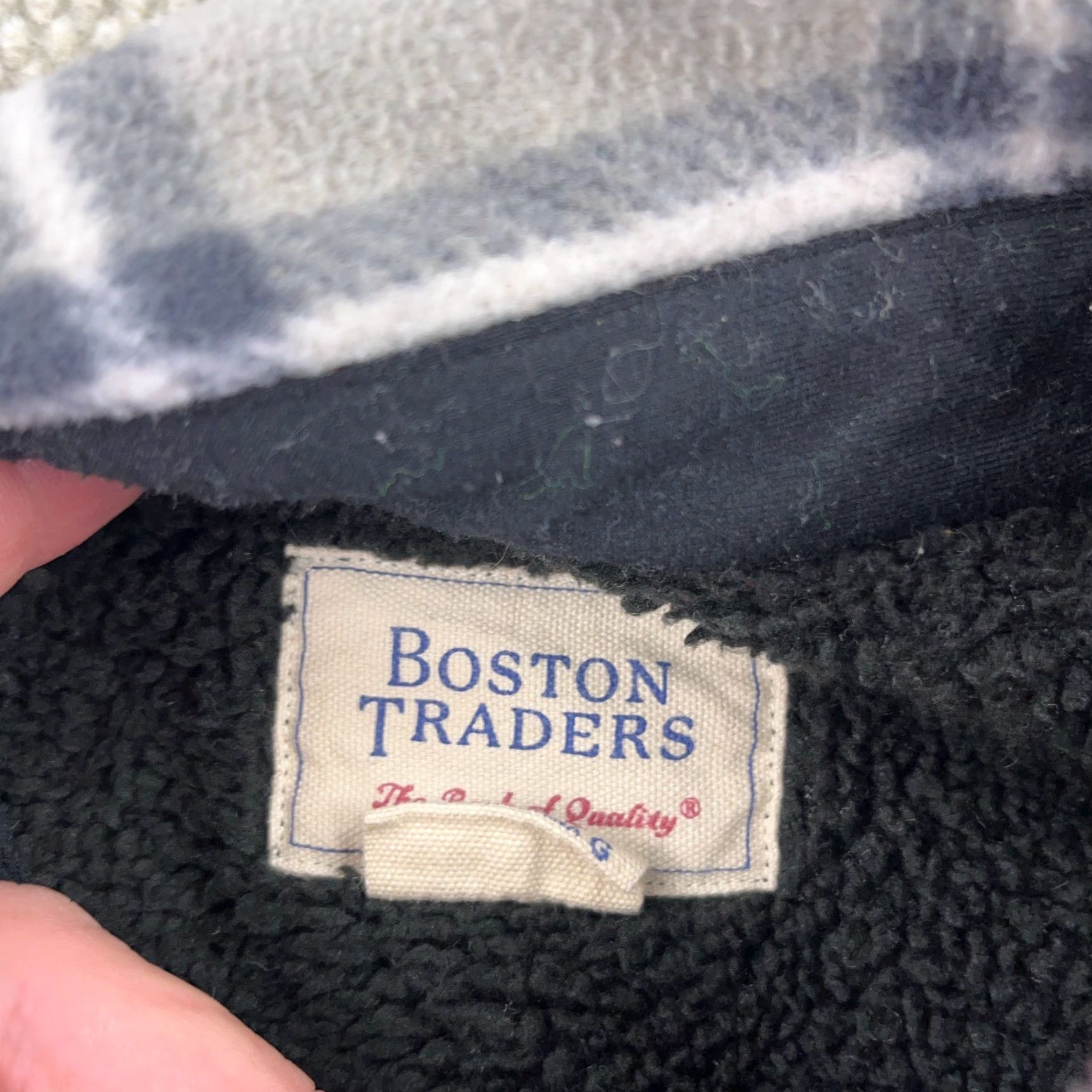 Vintage VINTAGE Boston Traders Shacket Men Large Red Plaid Fleece Shirt Jacket Sherpa Lined Size US L / EU 52-54 / 3 - 6 Thumbnail