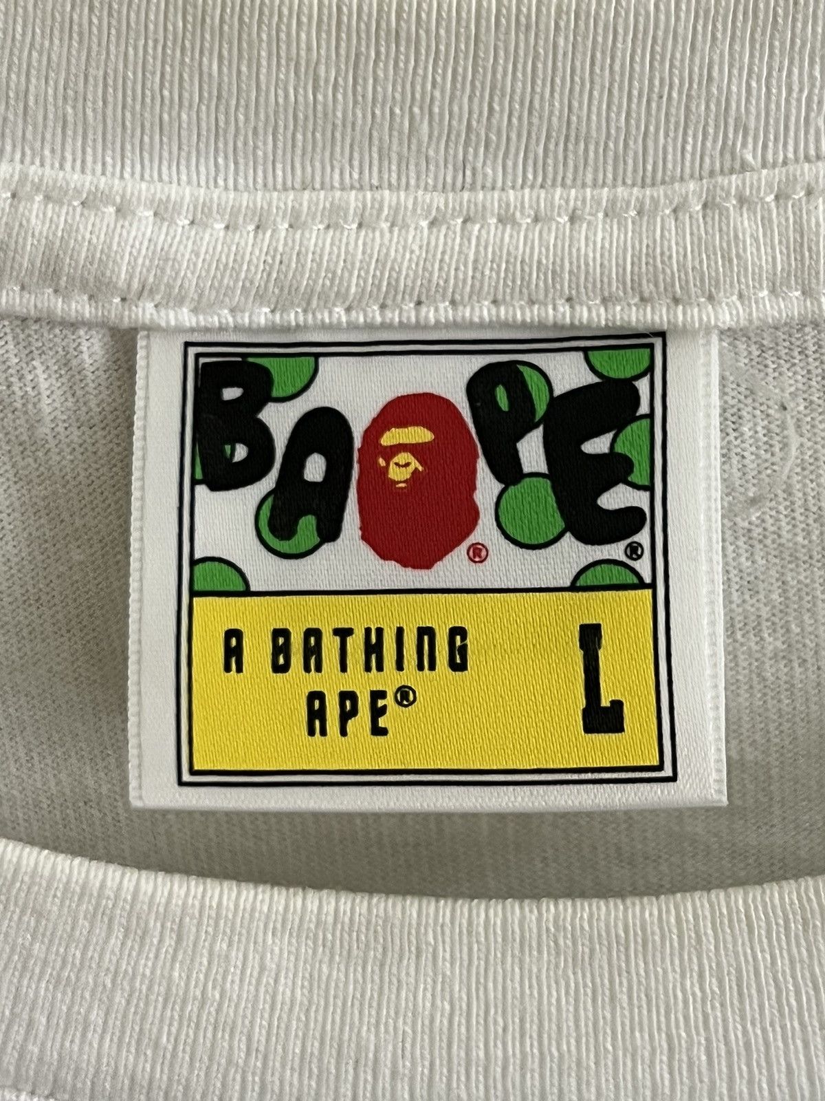 Bape Bape shirt ape head Size US L / EU 52-54 / 3 - 4 Thumbnail