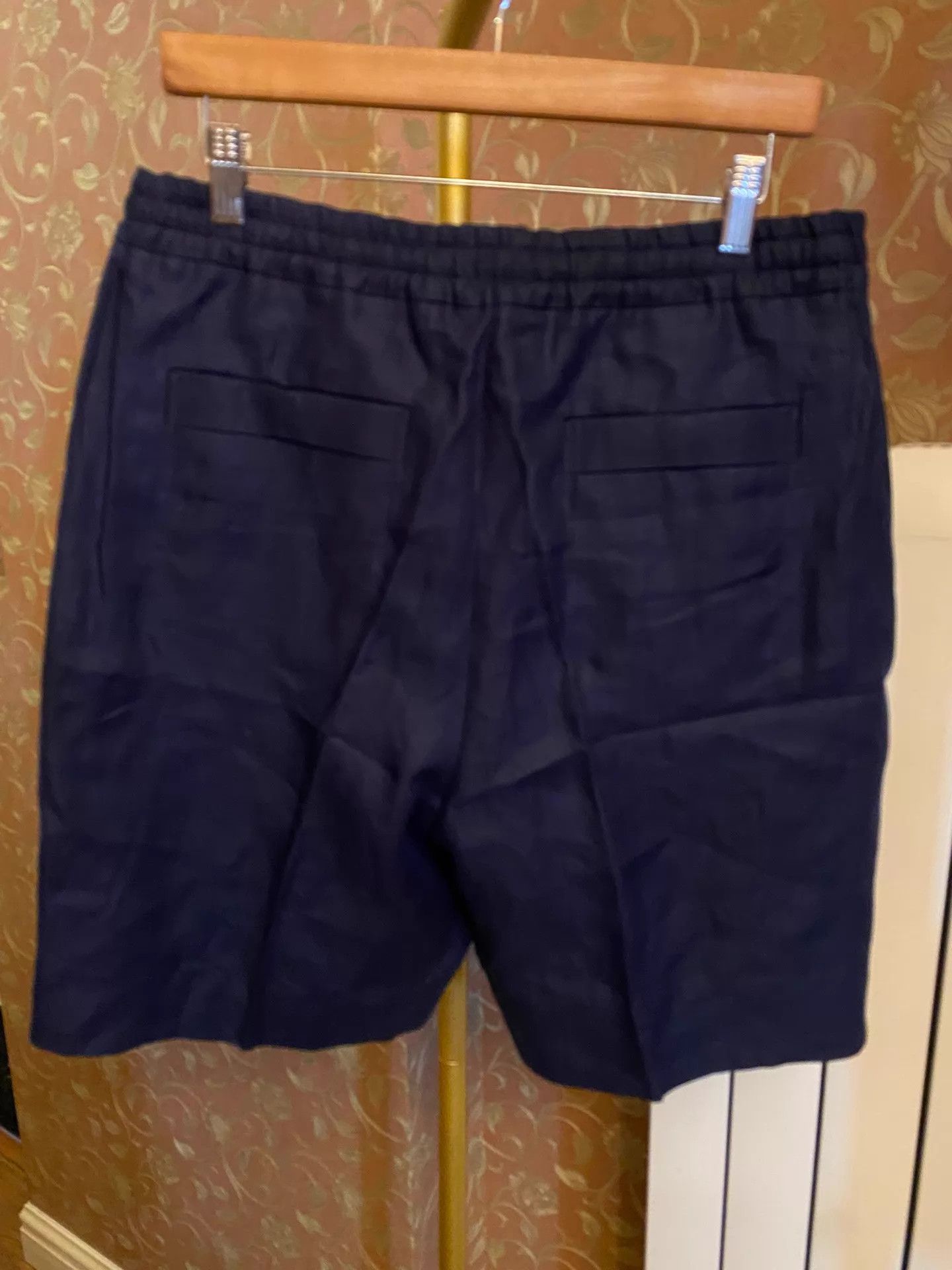 Ermenegildo Zegna Zegna OASI LINO Linen Elastic Waist Shorts Size 50 Size US 34 / EU 50 - 2 Thumbnail