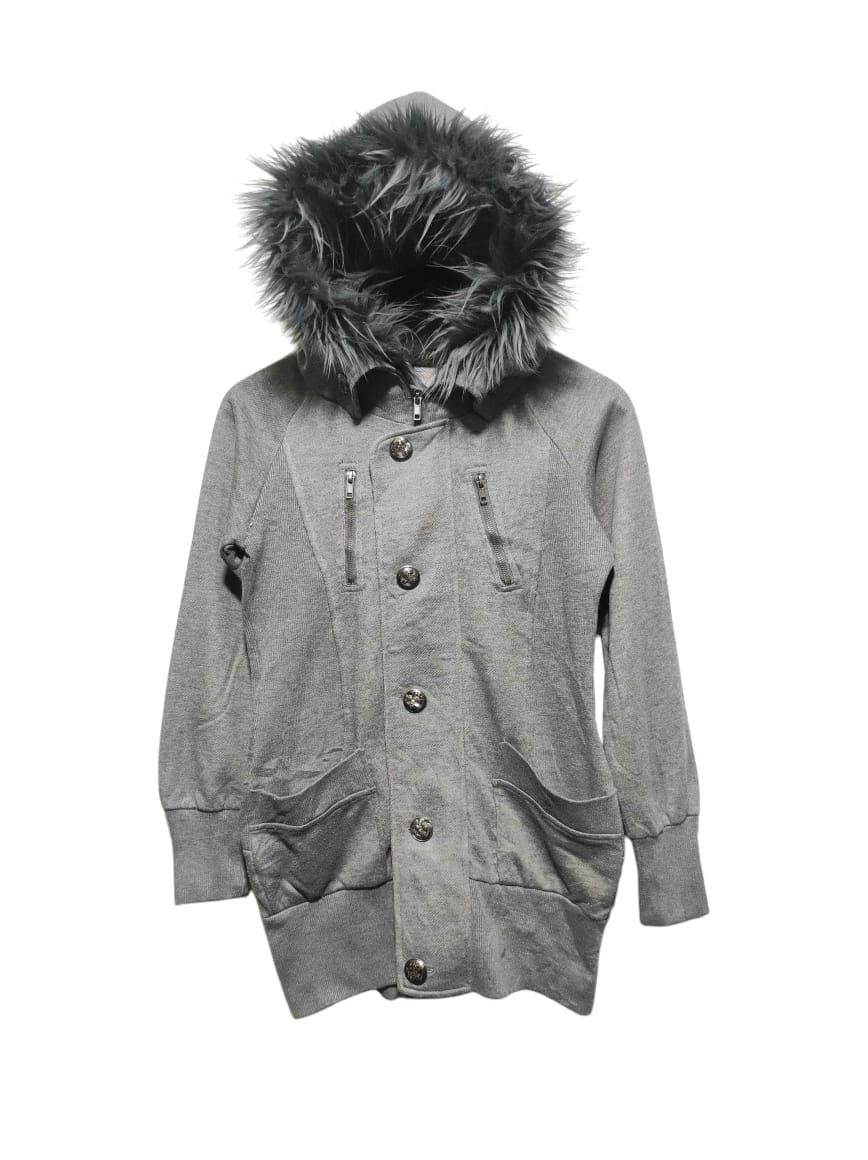 Japanese Brand Vanity Glamourous zip fur hoodie ifsix LGB style Size US XS / EU 42 / 0 - 1 Thumbnail