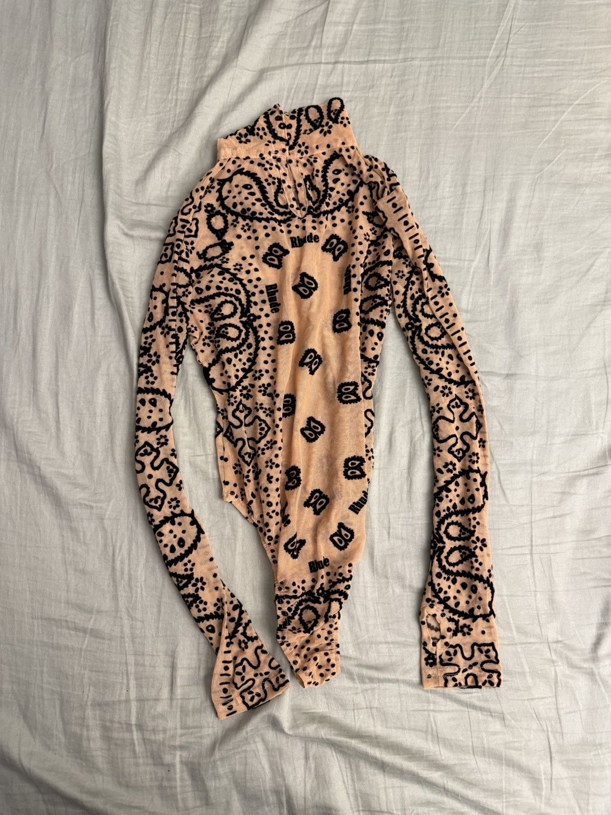 Rhude Rhude Tulle Bodysuit Size M / US 6-8 / IT 42-44 - 3 Thumbnail