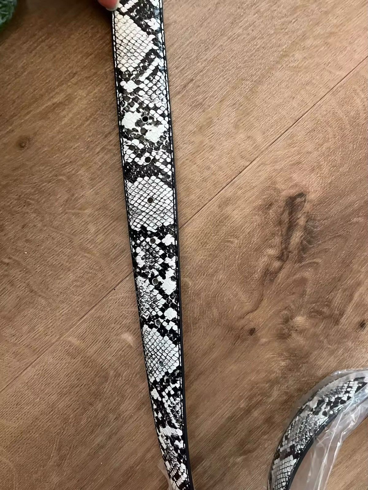 Japanese Brand × Leather Snake Pattern PU Leather Belt Size ONE SIZE - 5 Thumbnail
