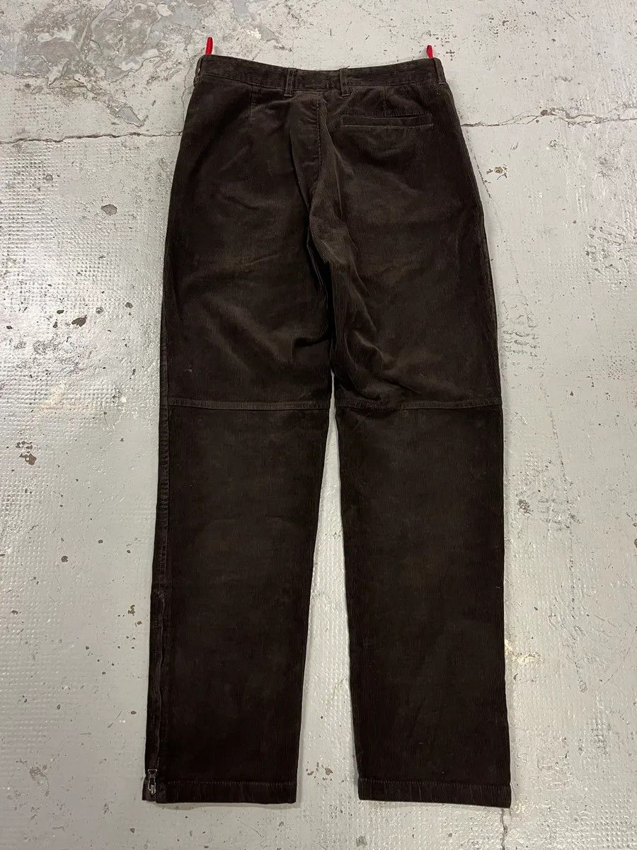 Prada 2000s Prada Linea Rossa Dark Brown Corduroy Pants Size US 30 / EU 46 - 9 Thumbnail