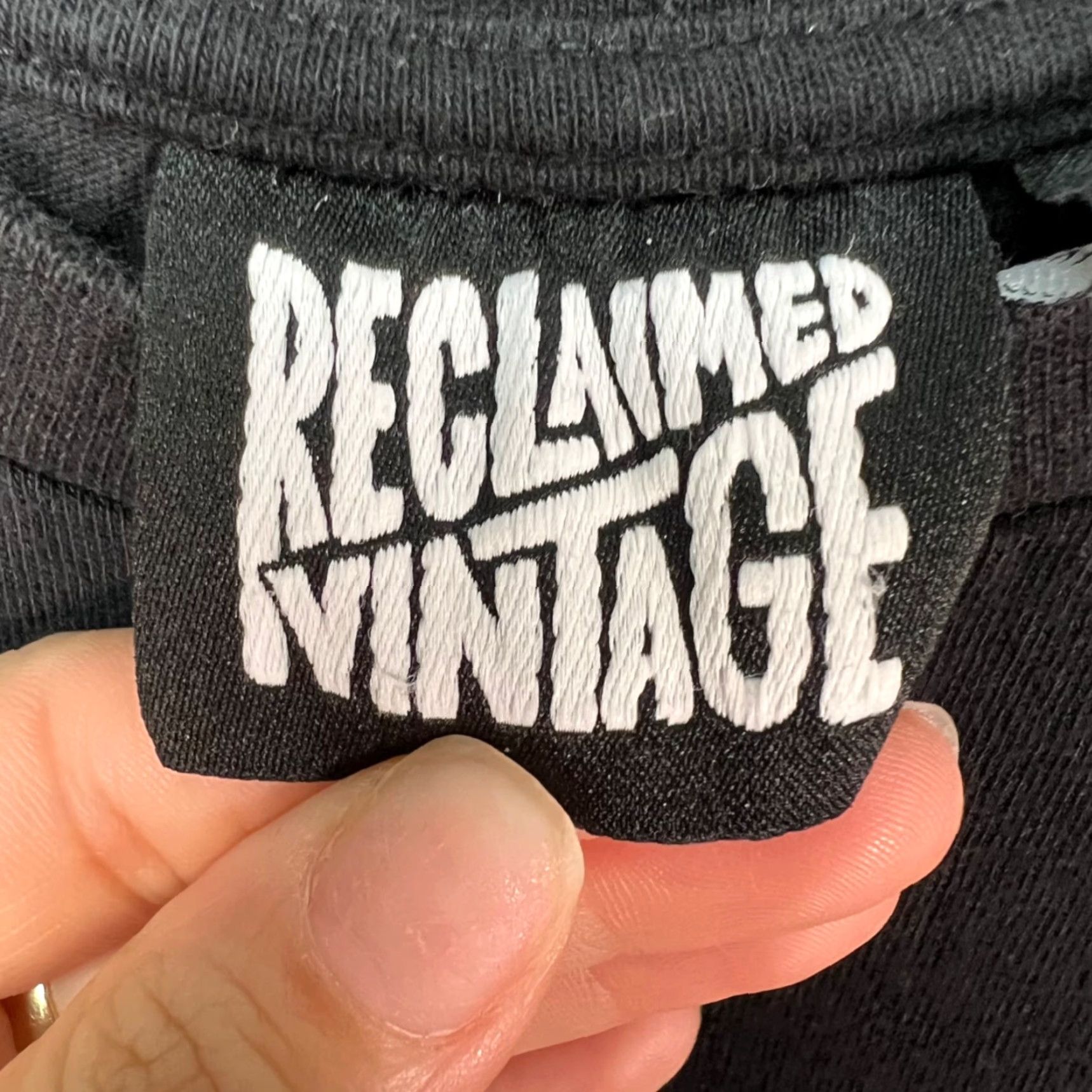 Vintage VINTAGE Reclaimed Vintage Mens T-Shirt Black Crew Neck Short Sleeve Large Graphic Ernst Ludwig Kirchner Design Shirt Mens XS? Size US L / EU 52-54 / 3 - 3 Thumbnail