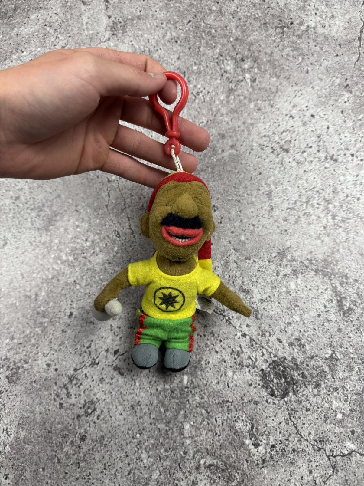 Bob Marley Vintage Bob Marley Reggae Plush Keychain Toy Jamaica Size ONE SIZE - 1 Thumbnail