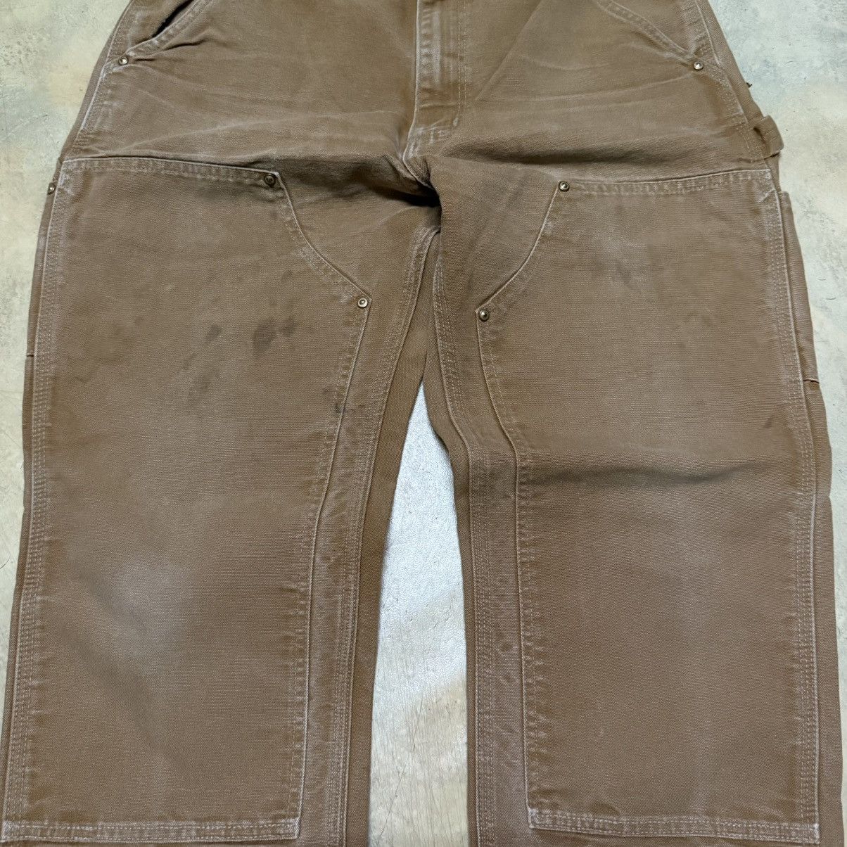 Carhartt Carhartt Double Knee Pants Distressed Size US 33 - 4 Thumbnail