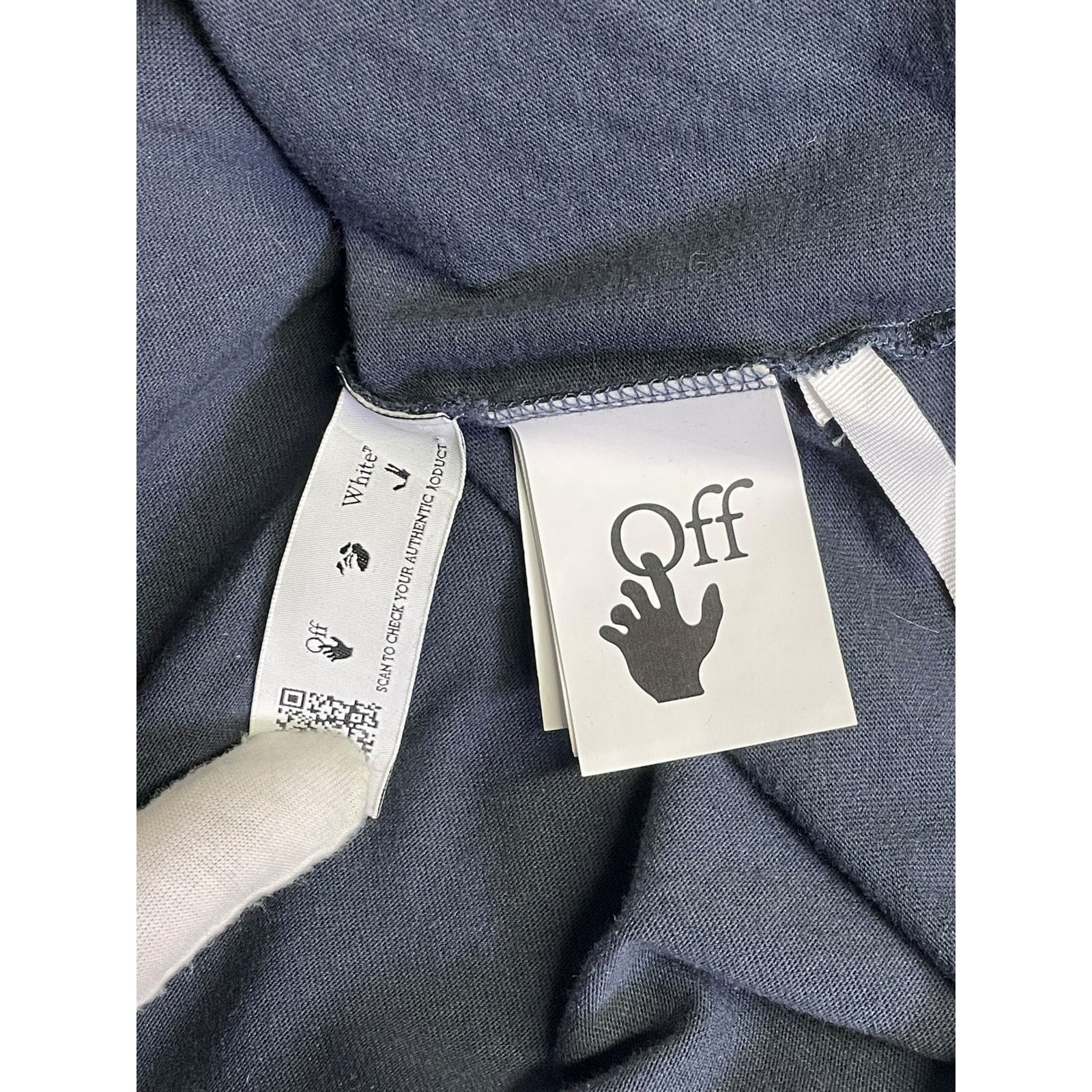 Off-White Off-White Degrade Thunder Outerspace Light Slim Graphic Tee Size US L / EU 52-54 / 3 - 7 Thumbnail