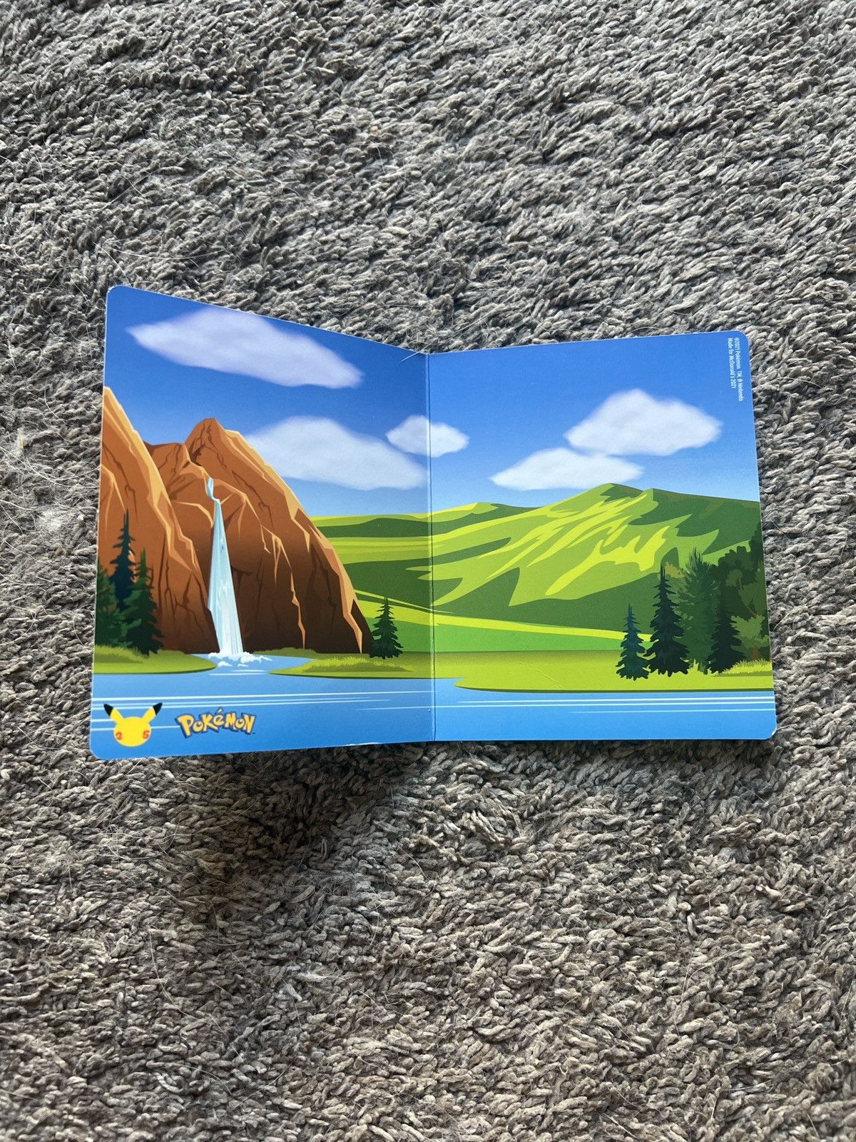 Pokemon 2021 McDonald’s Nintendo Pokémon Background Cardboard Size ONE SIZE - 2 Thumbnail