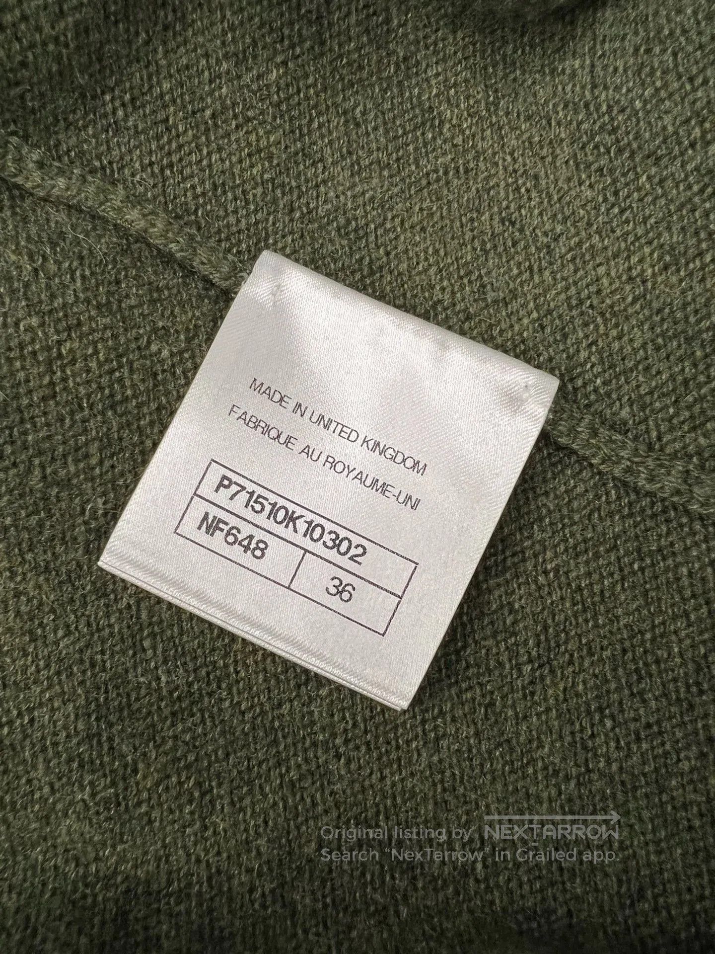 Chanel Chanel Green Long Cashmere Cardigan. Size US S / EU 44-46 / 1 - 5 Thumbnail