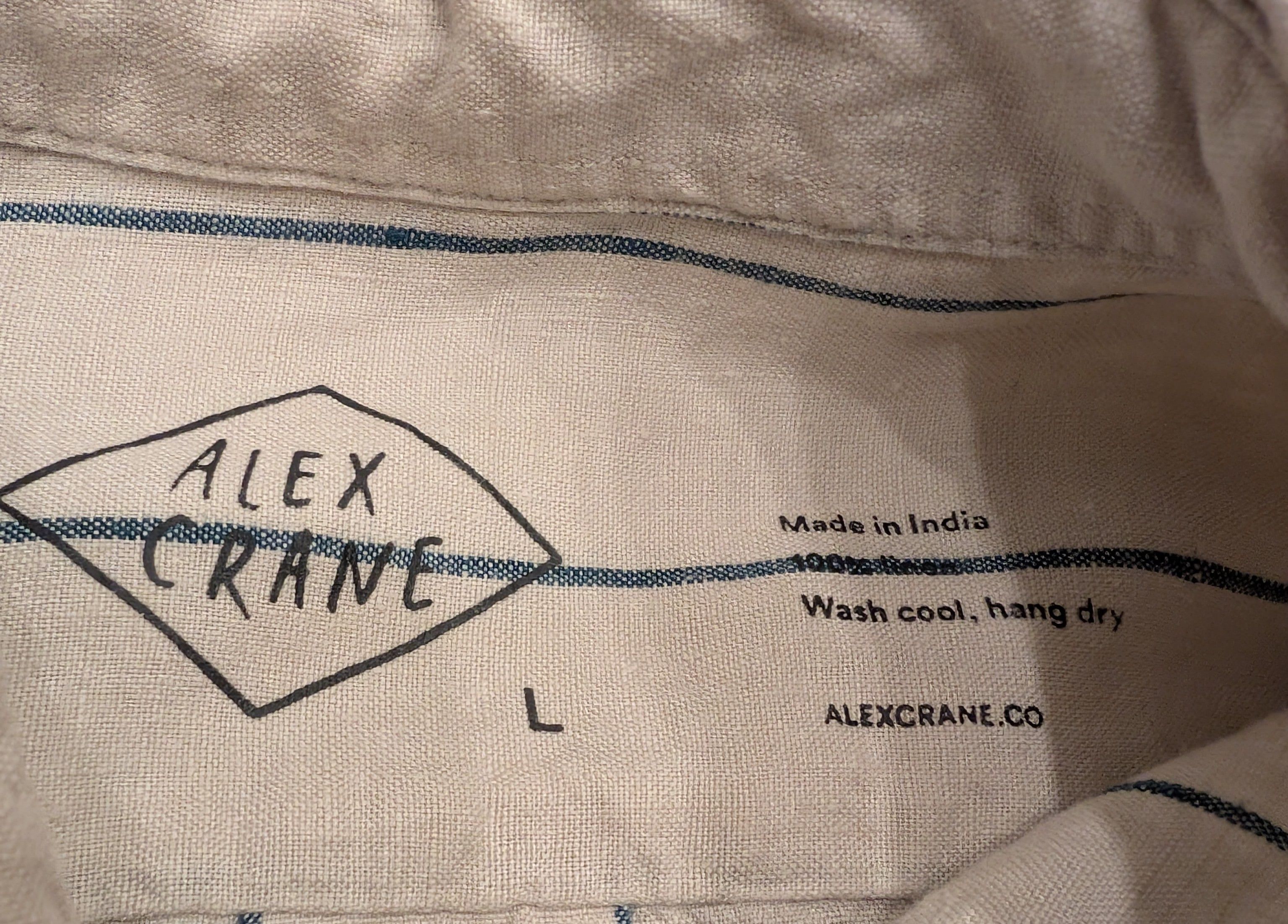 Alex Crane Alex Crane Playa 100% Linen Button Up Shirt Rio Stripe Size US L / EU 52-54 / 3 - 3 Thumbnail