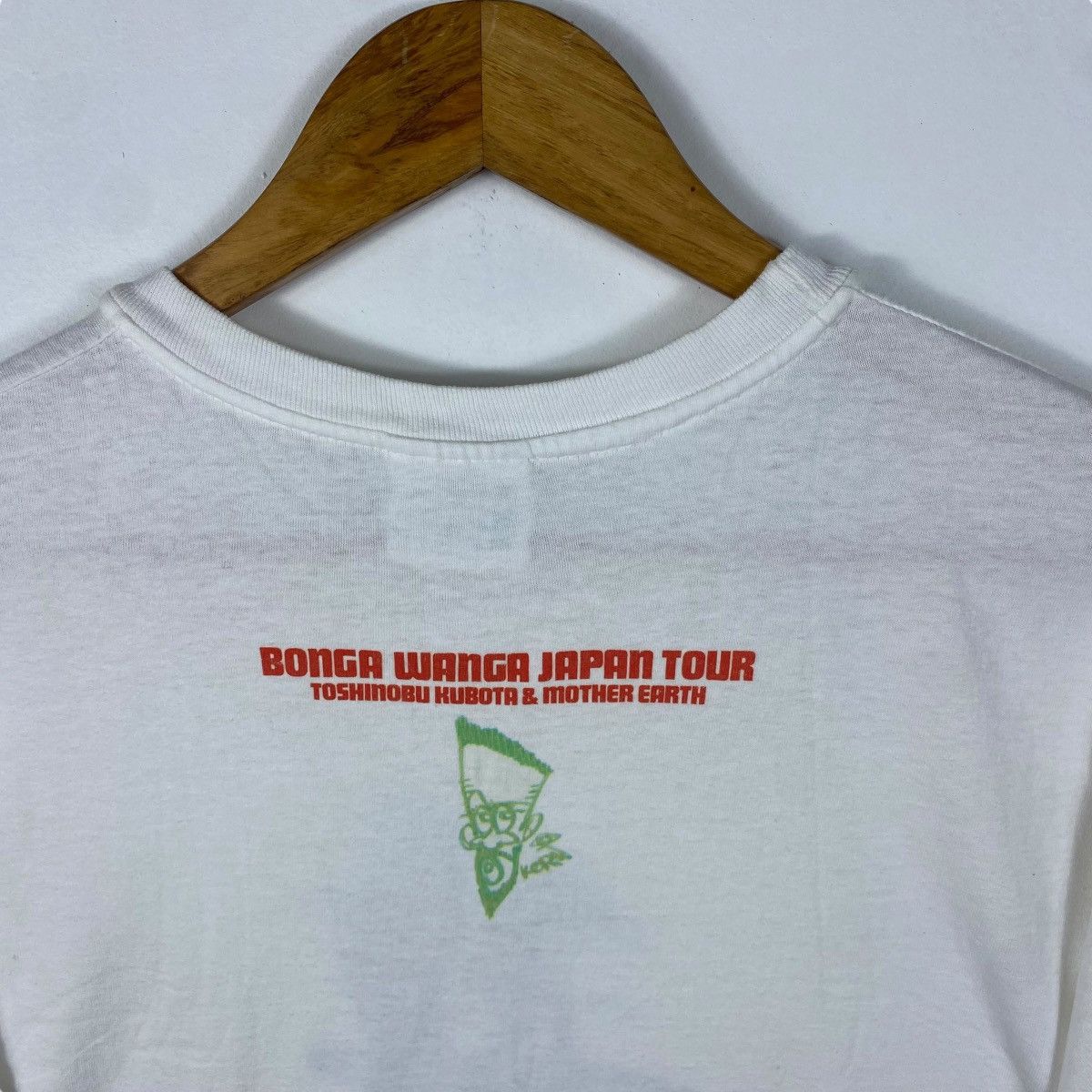 Hanes Vintage 90's Toshinobu Kubota & Mother Earth Bonga Wanga Size US L / EU 52-54 / 3 - 5 Thumbnail