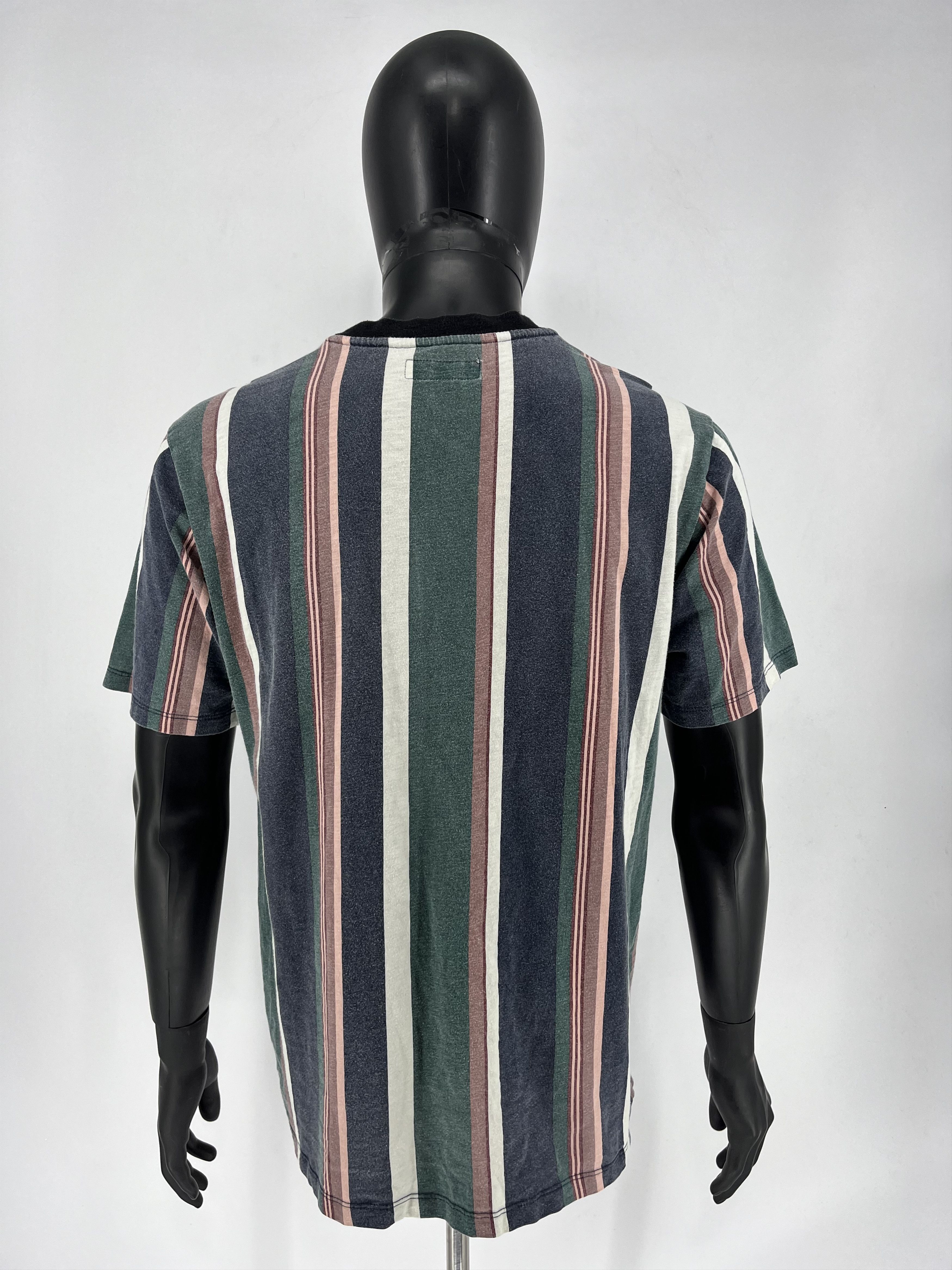 Guess × Vintage Vintage OG Guess Jeans USA Stripes Style Logo Shirt Size US S / EU 44-46 / 1 - 12 Thumbnail
