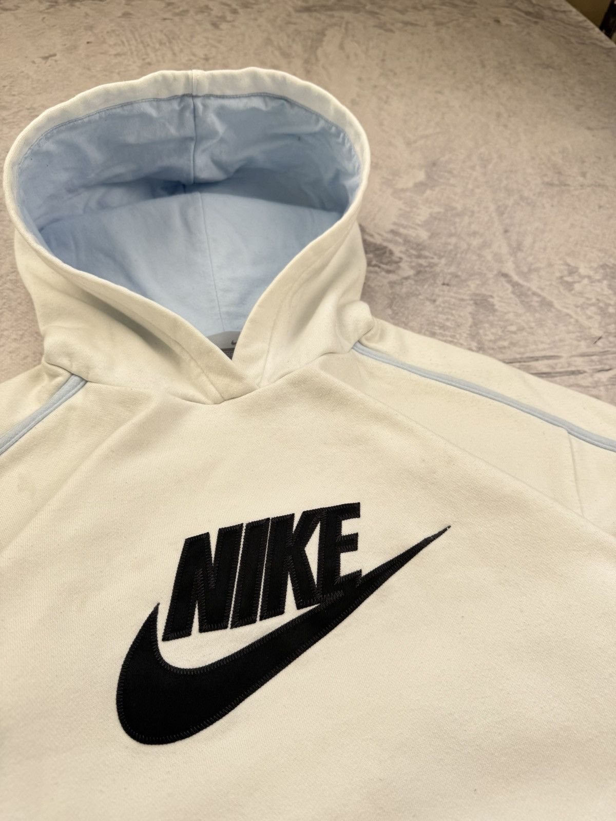 Nike × Vintage NIKE VINTAGE CENTER LOGO OVERSIZE BOXY HOODIE Size US M / EU 48-50 / 2 - 4 Thumbnail