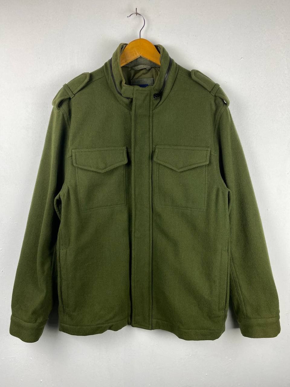 Gap gap japanese brand wool jacket nice design Size US XL / EU 56 / 4 - 1 Thumbnail