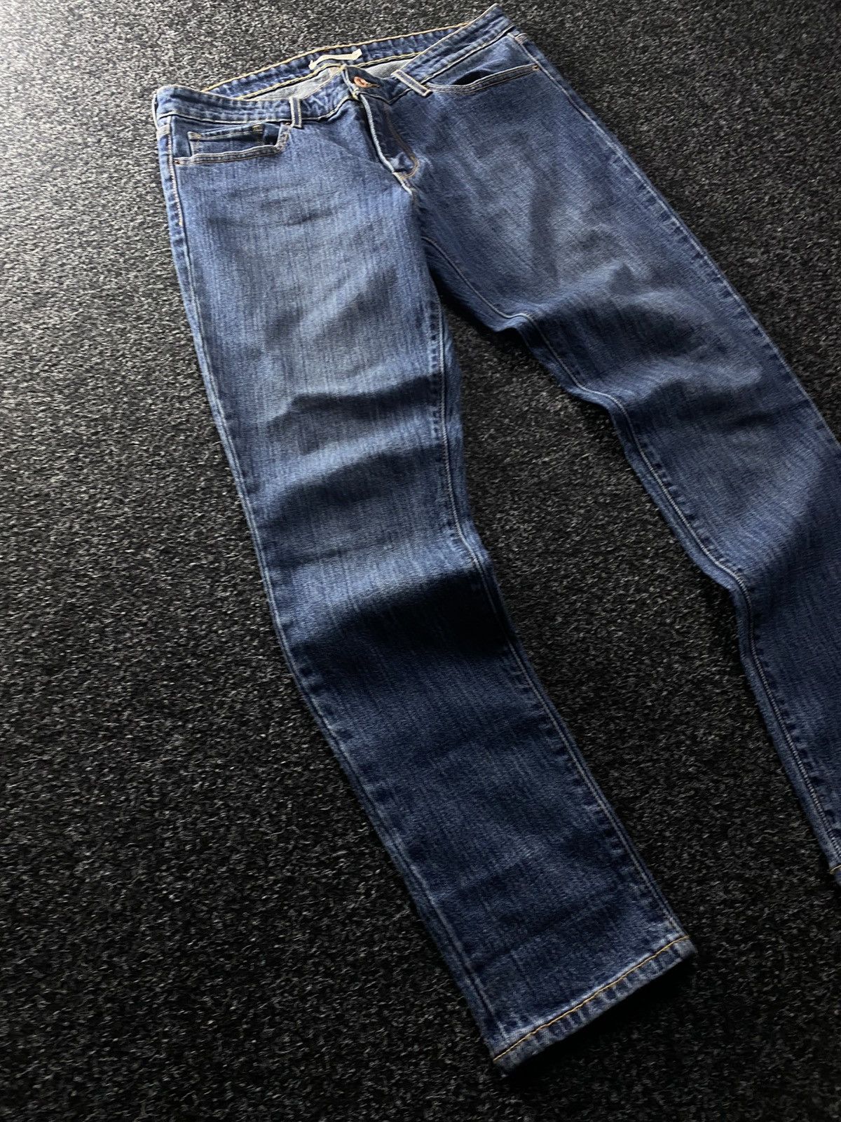 Levi's × Vintage Vintage 00s Levi's 711 Skinny Denim Jeans Size 31" - 2 Thumbnail