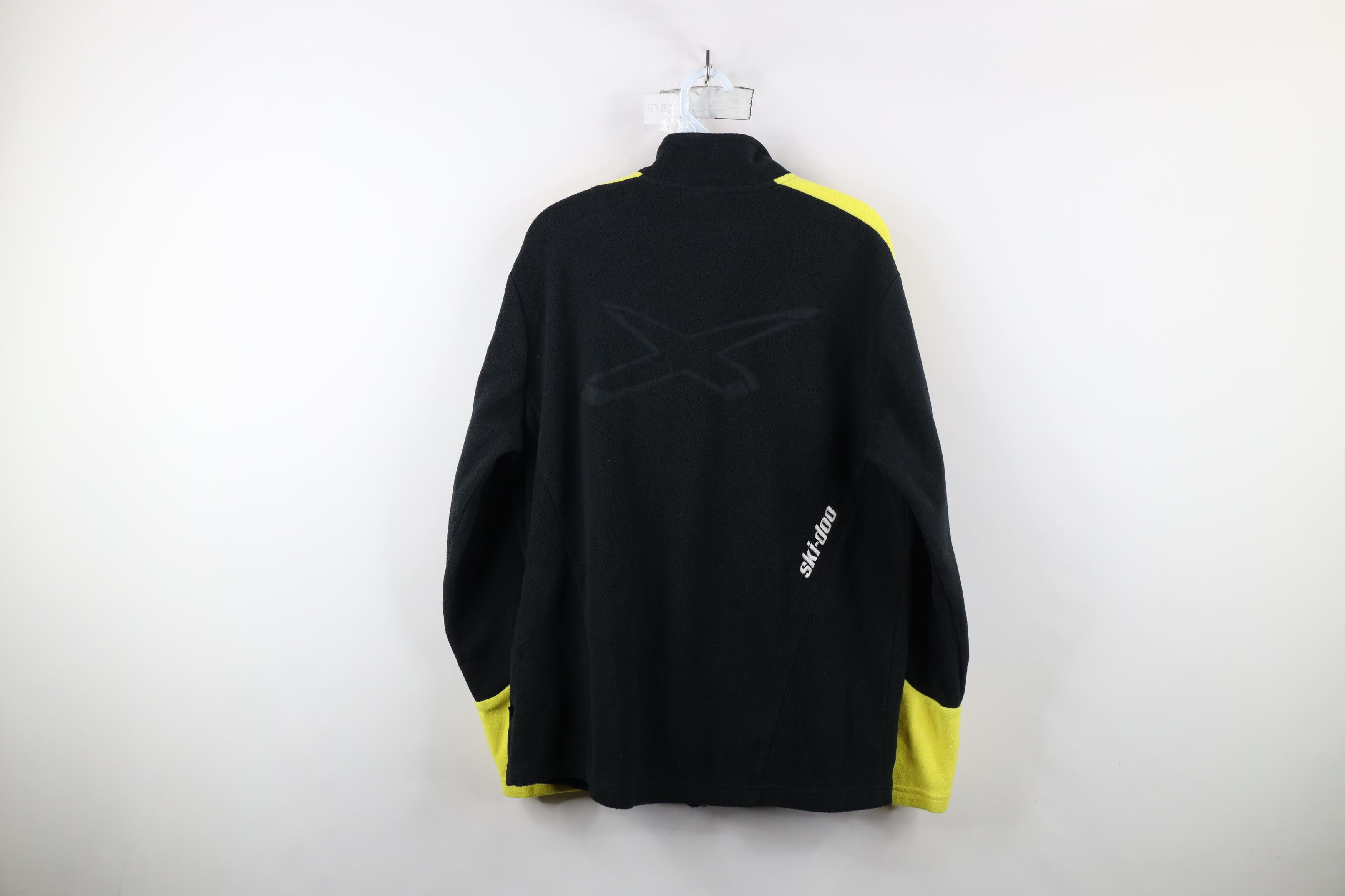 Vintage Vintage Ski Doo Bombardier Snowmobile Fleece Jacket Black Size US M / EU 48-50 / 2 - 14 Thumbnail