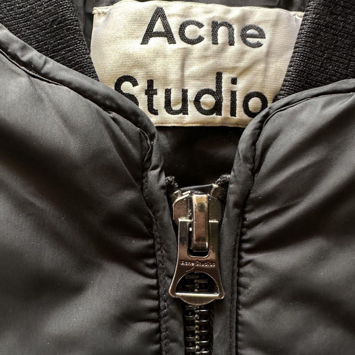 Acne Studios Acne Studios Slim Puffer Jacket – Black Size US M / EU 48-50 / 2 - 5 Thumbnail