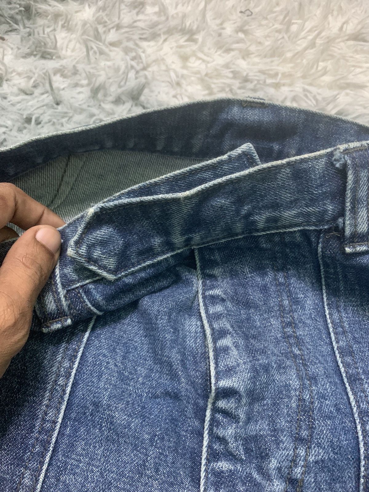 Japanese Brand 90s ABSTRISE BAGGY PANT MULTIPOCKET RARE DESIGN Size US 32 / EU 48 - 6 Thumbnail