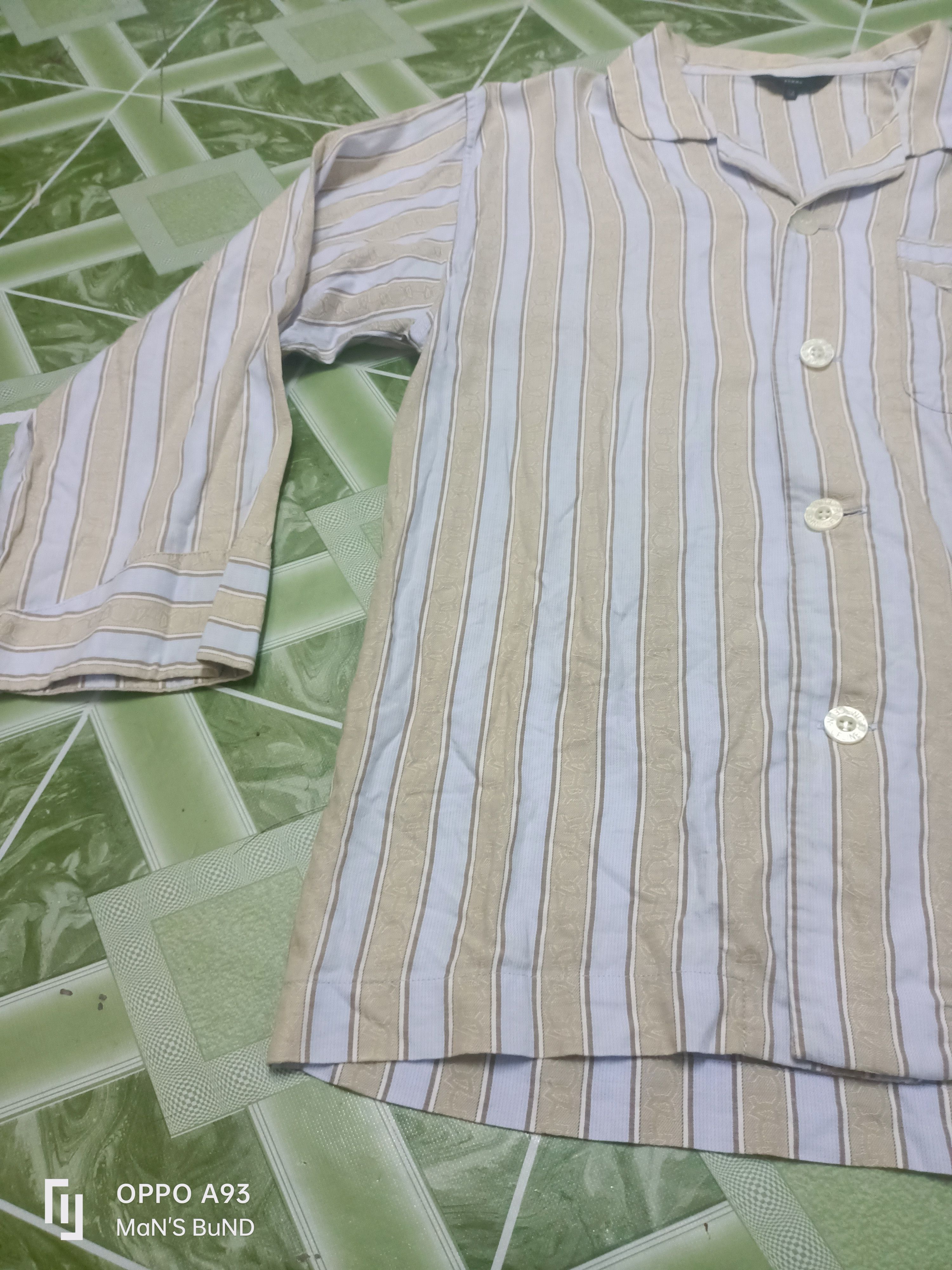 Celine × Vintage Vintage Celine Homme Button Shirt Size M / US 6-8 / IT 42-44 - 4 Thumbnail