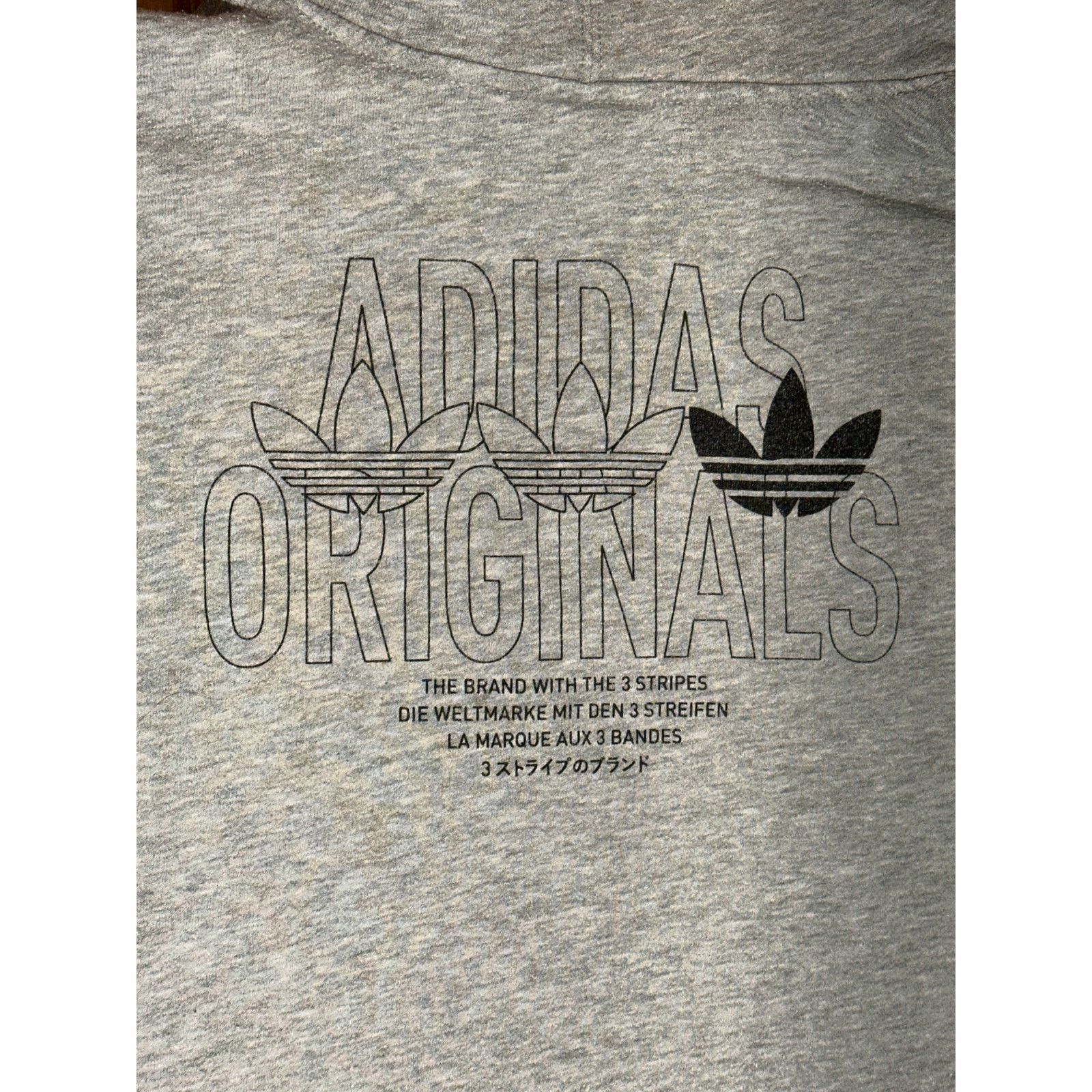 Adidas Adidas Gray Hoodie Size Medium Size US M / EU 48-50 / 2 - 9 Thumbnail