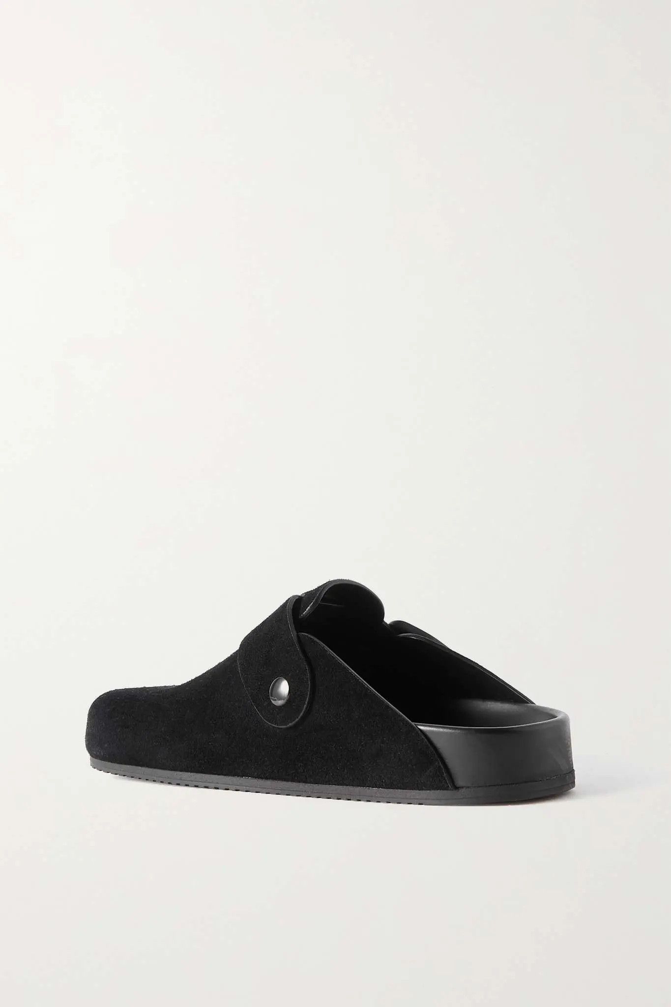 o1in1g0925 Sunday Mules in Black