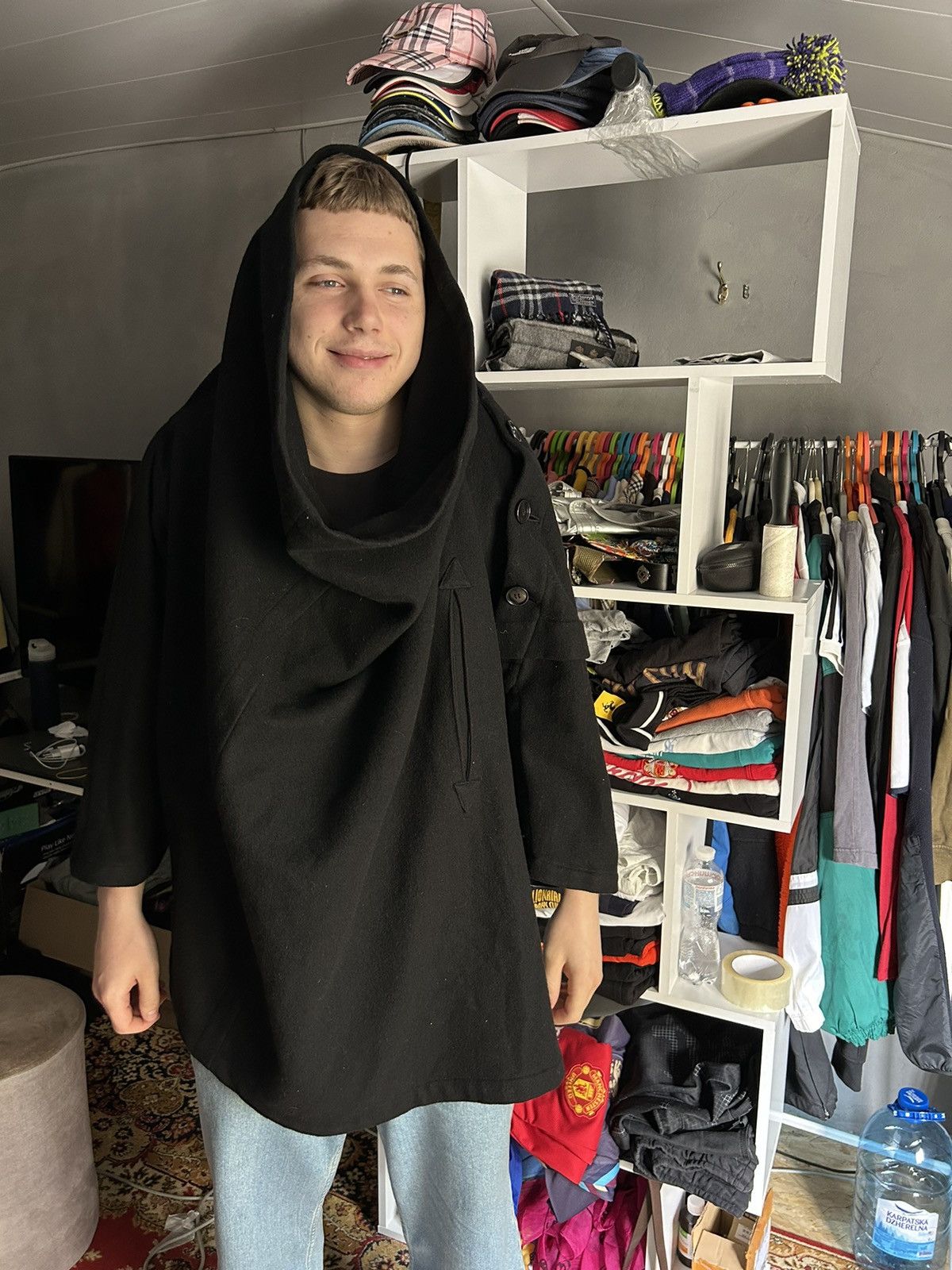 Yohji Yamamoto Archive Yohji Yamamoto coat very rate item avangarde Size US M / EU 48-50 / 2 - 9 Thumbnail