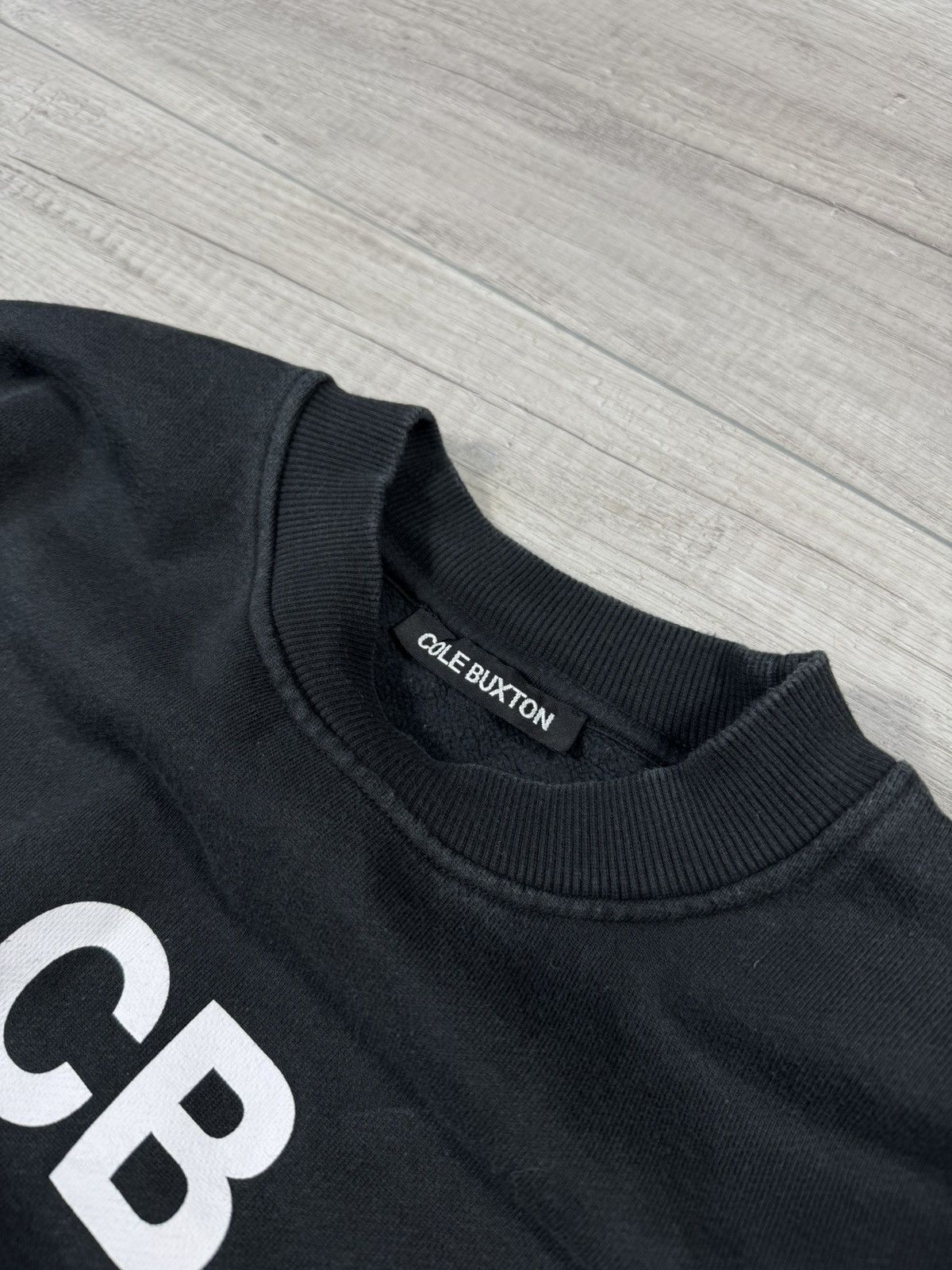 Cole Buxton Spot Oversized Big Logo Sweatshirt Hype Y2K