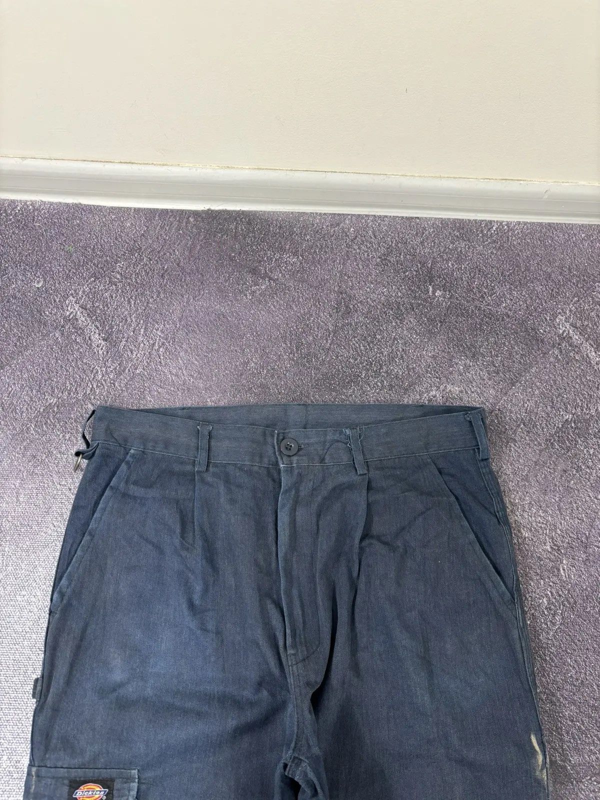 Dickies × Vintage Vintage 90s Dickies Redhawk USA Work Hype Baggy Cargo Pants Size US 34 / EU 50 - 8 Thumbnail