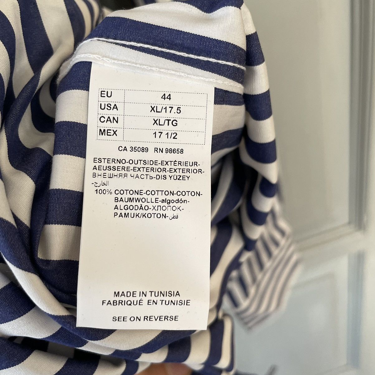 Paul & Shark Paul & Shark Yachting Club Striped Button Down Shirt - Men's Size US XL / EU 56 / 4 - 13 Thumbnail