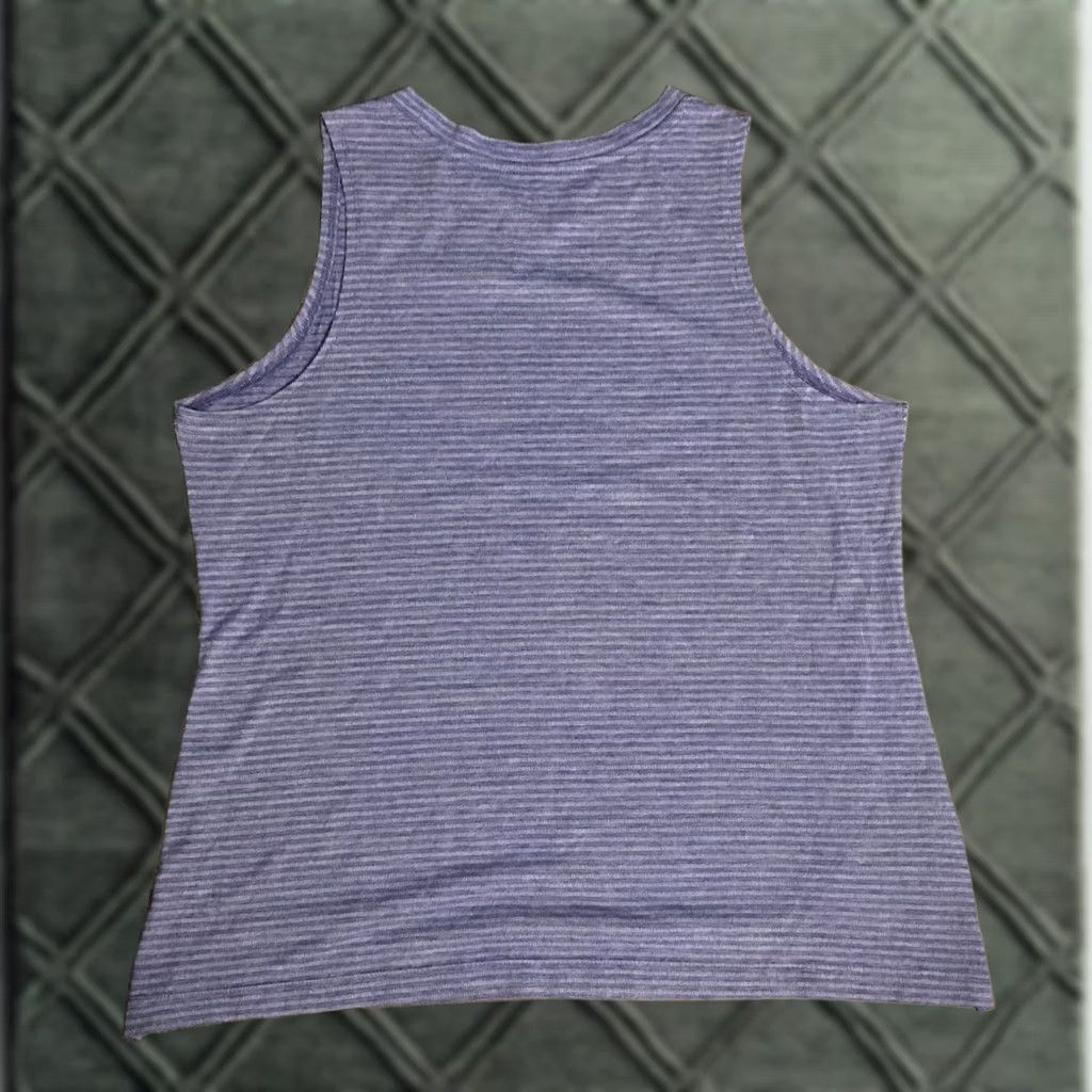 Athletic Works XXL Athletic Works Women's Dri-Works Tank Top Striped Blue NWT 2XL Activewear Tank Women Plus Size Size XXL / US 16-18 / IT 52-54 - 1 Thumbnail