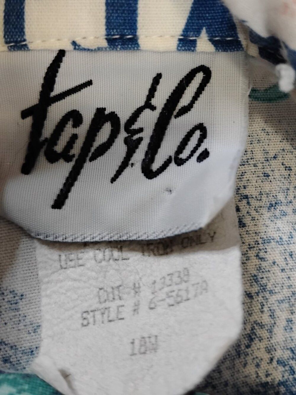 Other Vintage Tap & Co. Cottage Core AOP Button Shirt Size XXL / US 16-18 / IT 52-54 - 3 Thumbnail