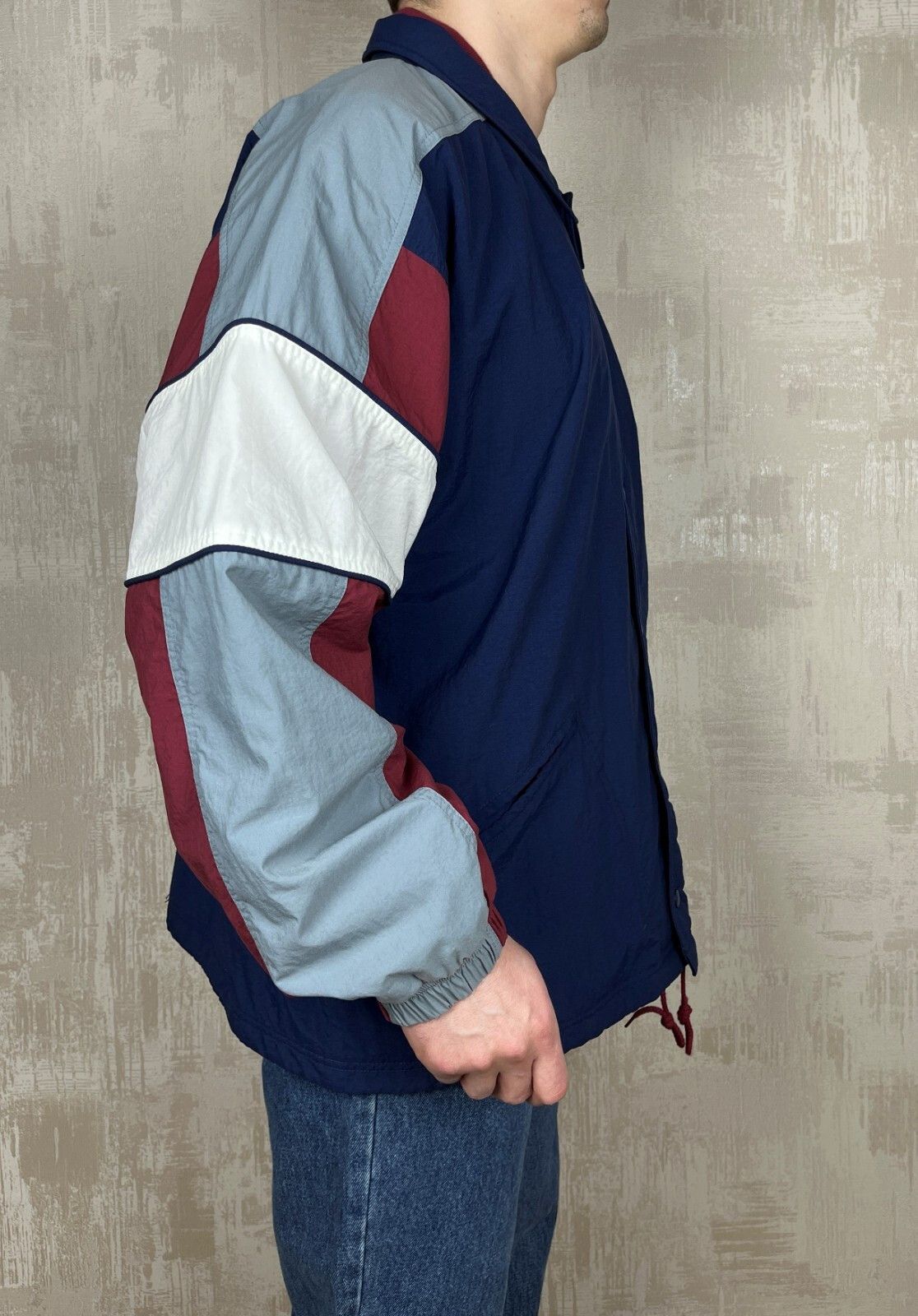 Nike 90's Nike Force Basketball Vintage Jacket Oversized Snap Size US XL / EU 56 / 4 - 9 Thumbnail